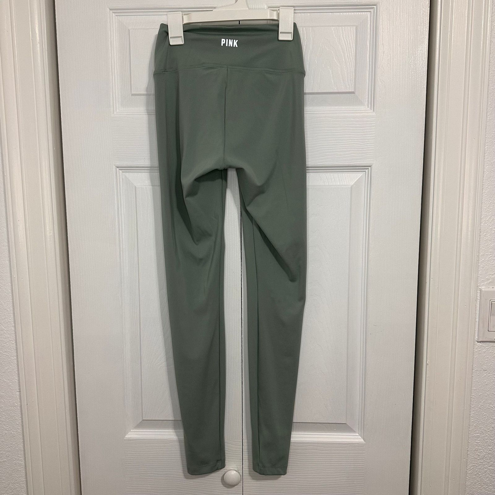 Victoria's Secret PINK Leggings Size XS Iceberg Green Size 26" / US 2 / IT 38 - 2 Thumbnail