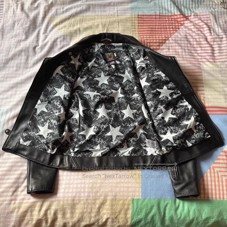 Schott Schott Co-branded punk leather jacket Size US S / EU 44-46 / 1 - 2 Thumbnail