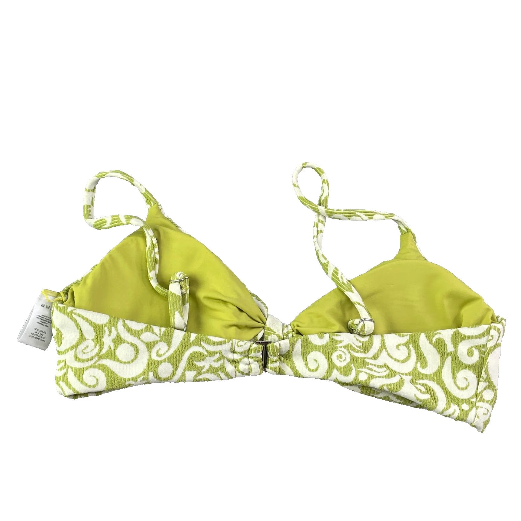 Pacsun Pacsun Top Bra Women's Medium Green Paisley Dippin Daisys Bathing Suit Sport Bralette Lace Underwired Padded Vintage No Size M / US 6-8 / IT 42-44 - 2 Thumbnail