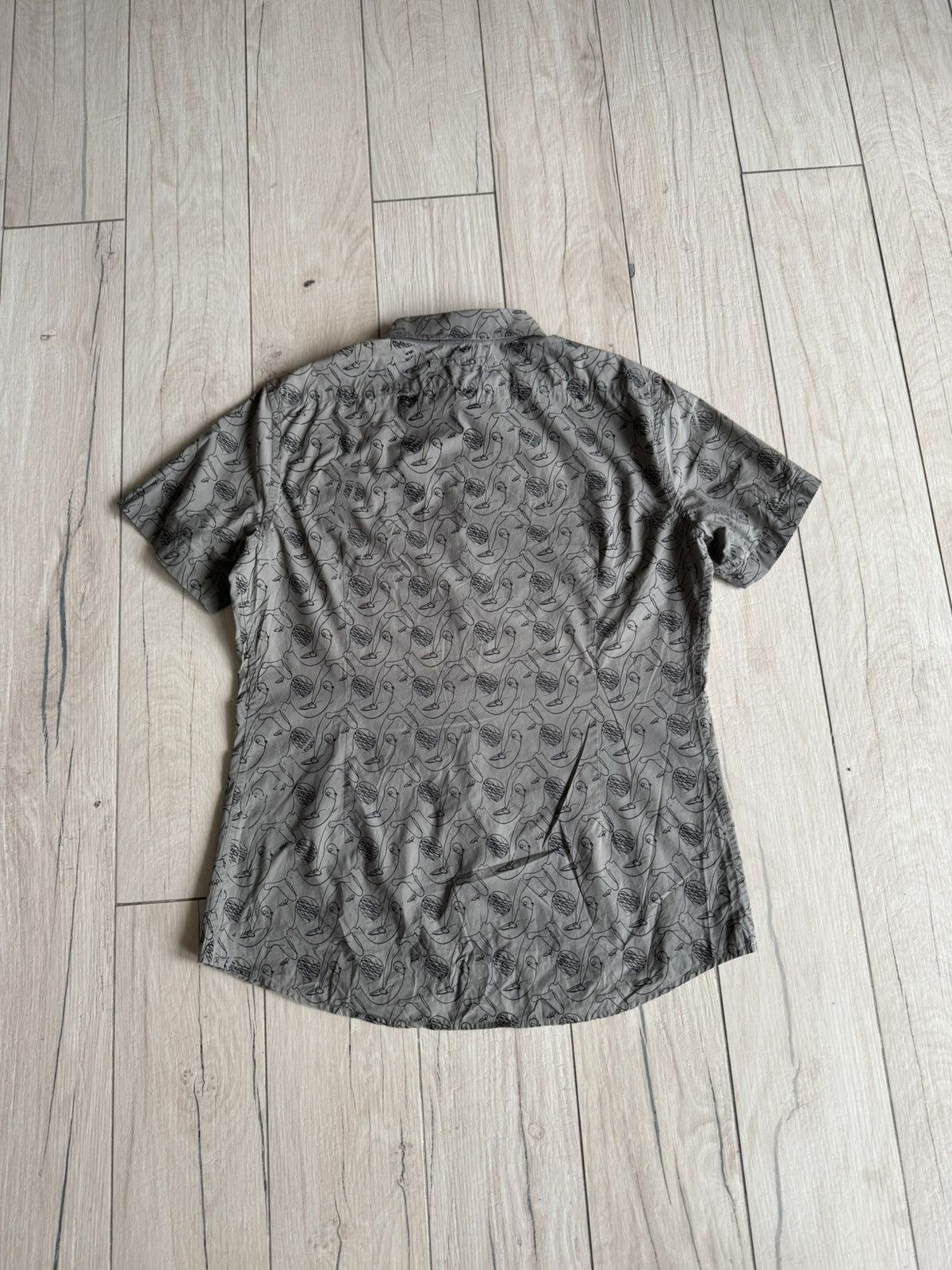Prada Prada Avant Garde All Over Printed Shortsleeve Shirt Size US M / EU 48-50 / 2 - 4 Thumbnail