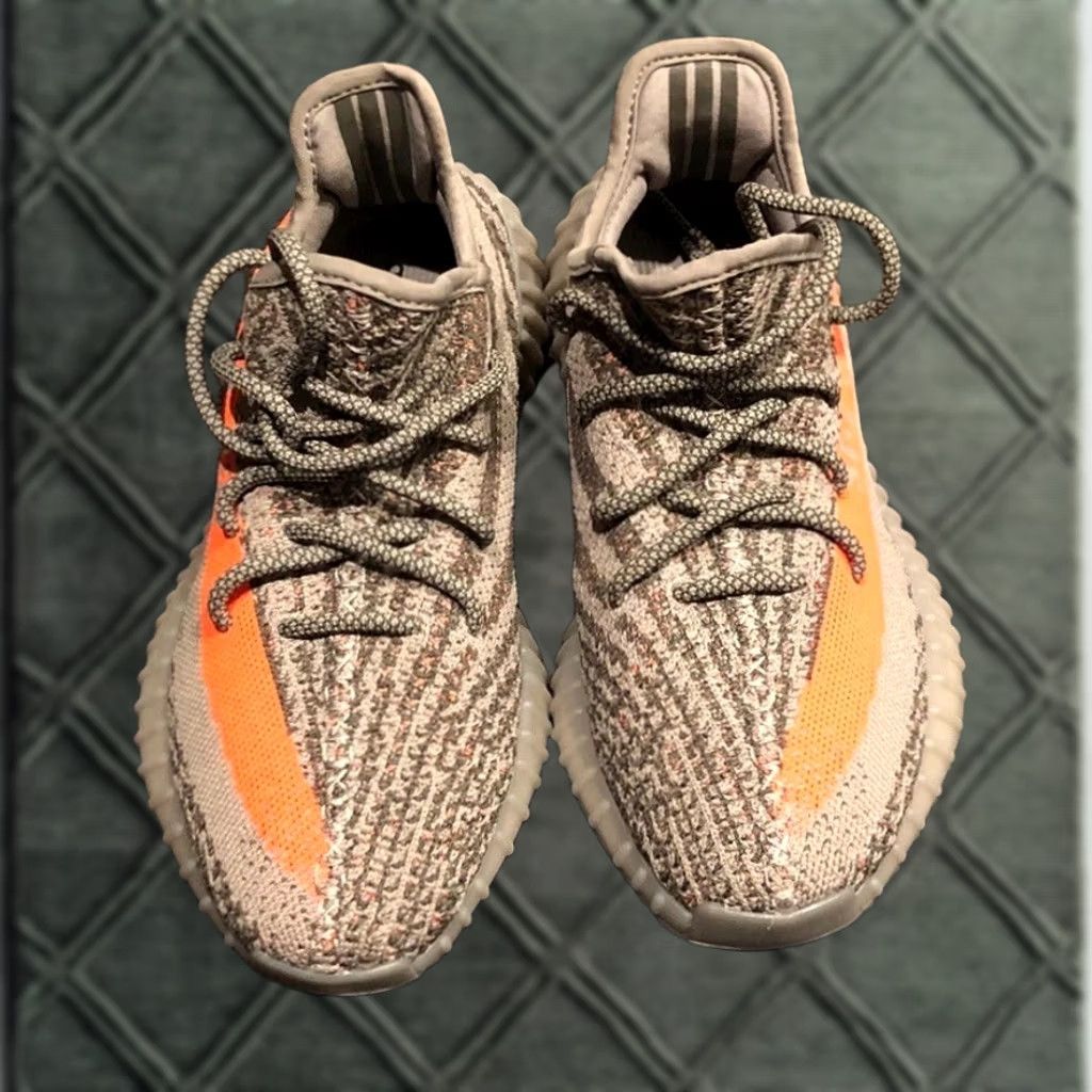 Adidas adidas Yeezy Boost 350 V2 Low Beluga 2.0 Carbon Gray Mens 7.5 Shoes Size US 8 / EU 41 - 1 Thumbnail