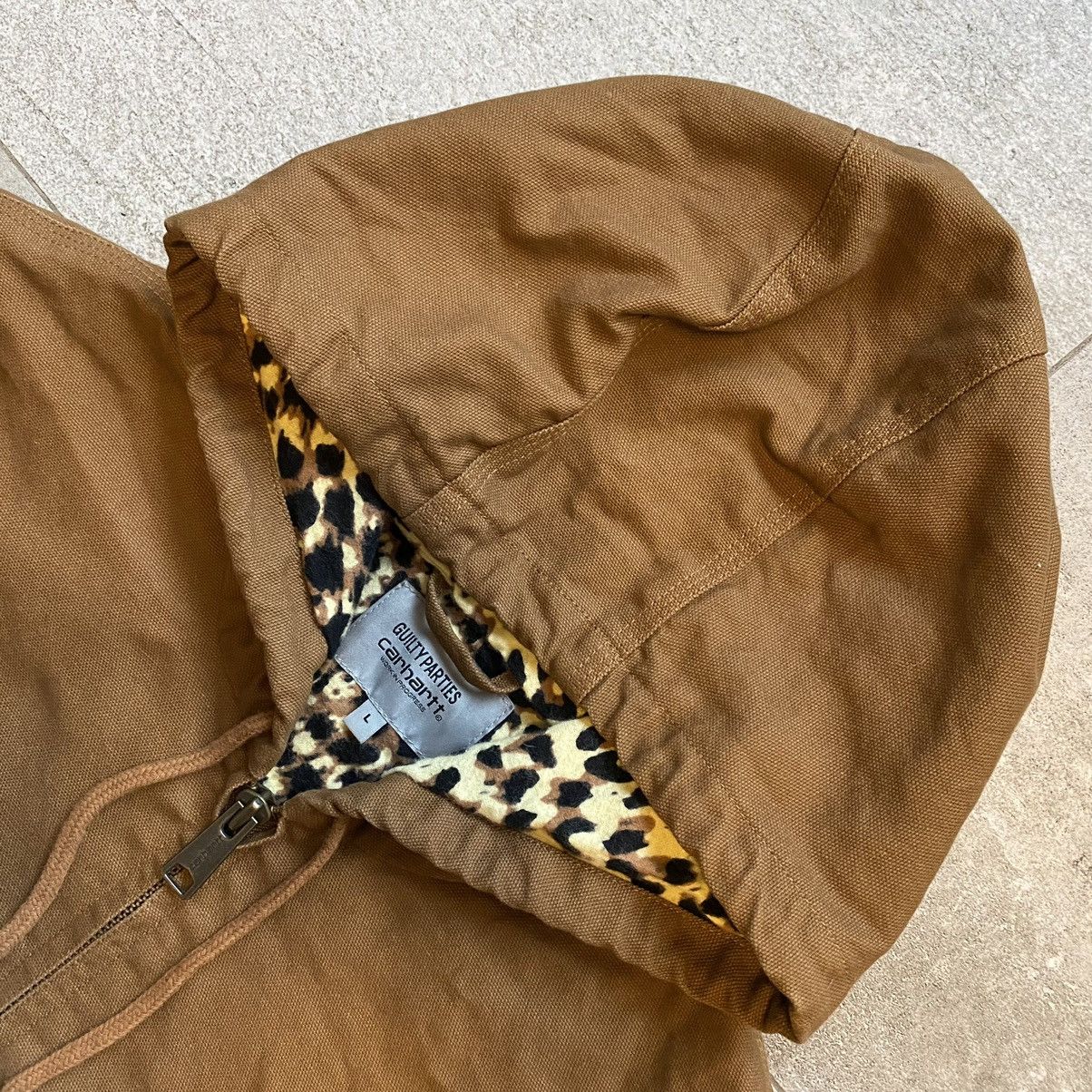 Wacko Maria Wacko Maria x Carhartt Leopard Liner Work Active ...