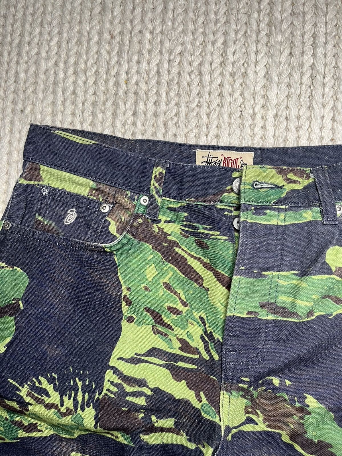 Stussy Stussy x Bigo Camo Jeans Size US 30 / EU 46 - 3 Thumbnail