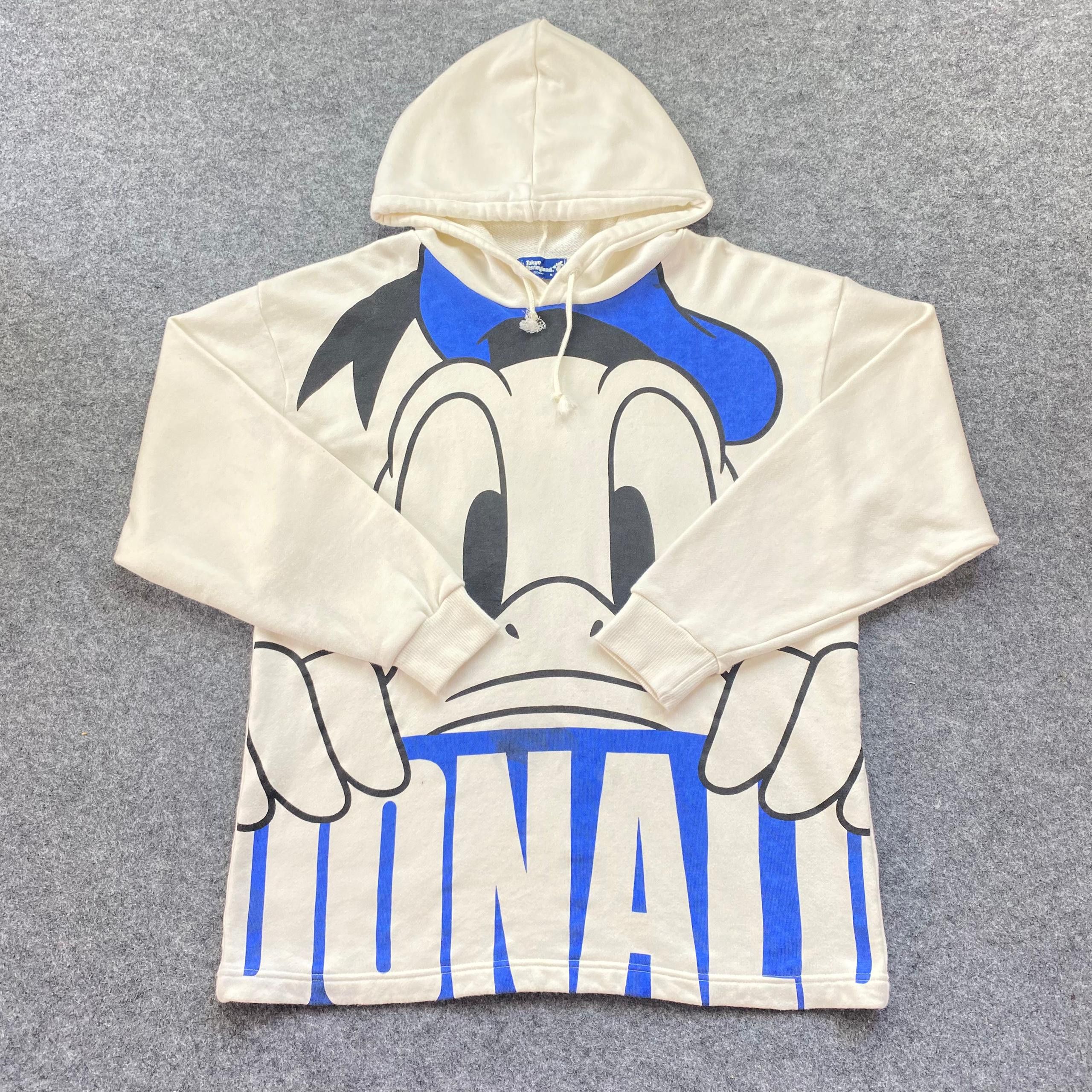 Disney Vintage Disney Tokyo Donald Duck Hoodies Size US L / EU 52-54 / 3 - 1 Thumbnail