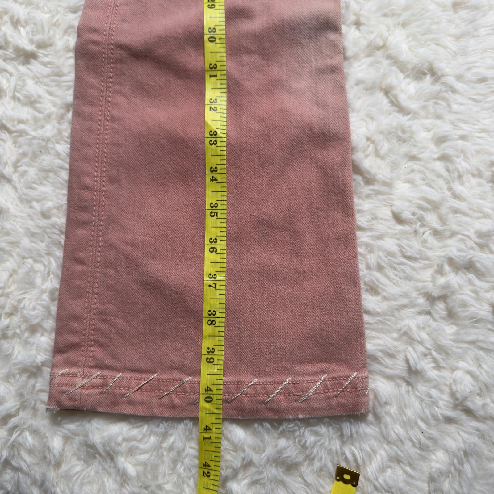 Antik Denim Vintage Antik Denim Y2K Low Rise Flare Jeans Pink Size 27" / US 4 / IT 40 - 5 Thumbnail