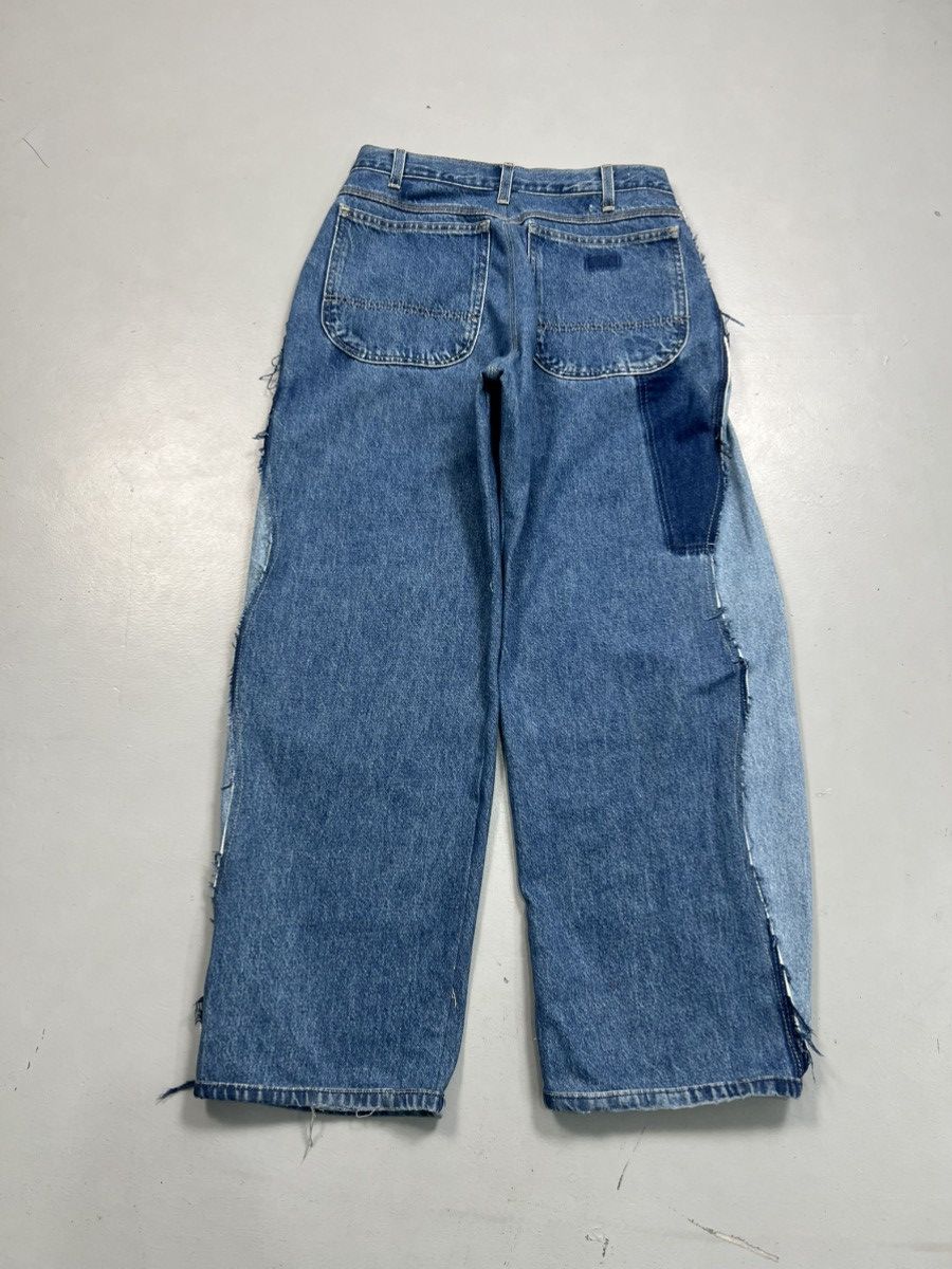 Vintage 10f1 hand made printed double knee baggy fit denim Size US 28 / EU 44 - 5 Thumbnail