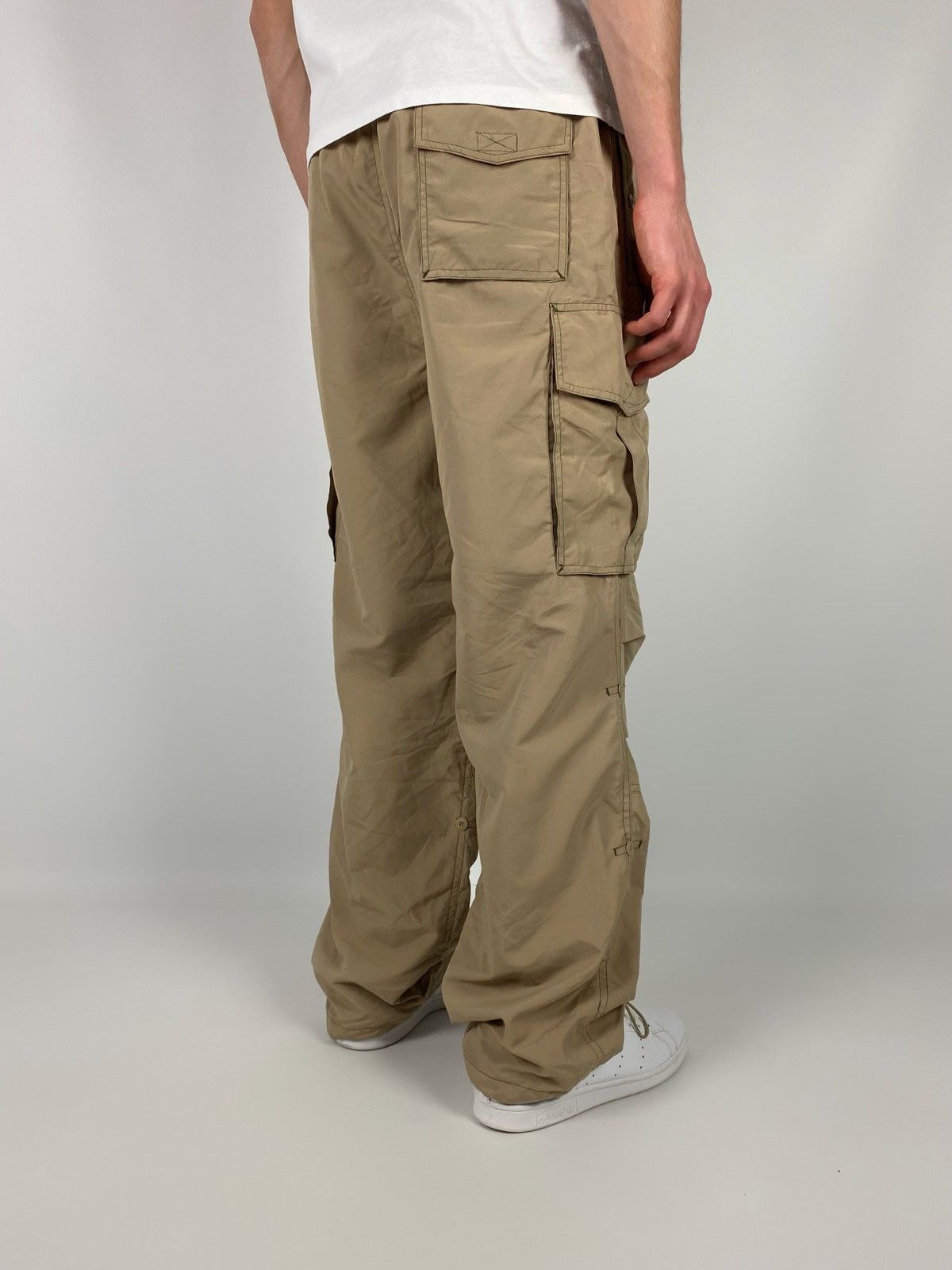 Vintage Y2K Vintage CSActive Lightweight Parachute Cargo Pants Size US 34 / EU 50 - 1 Thumbnail