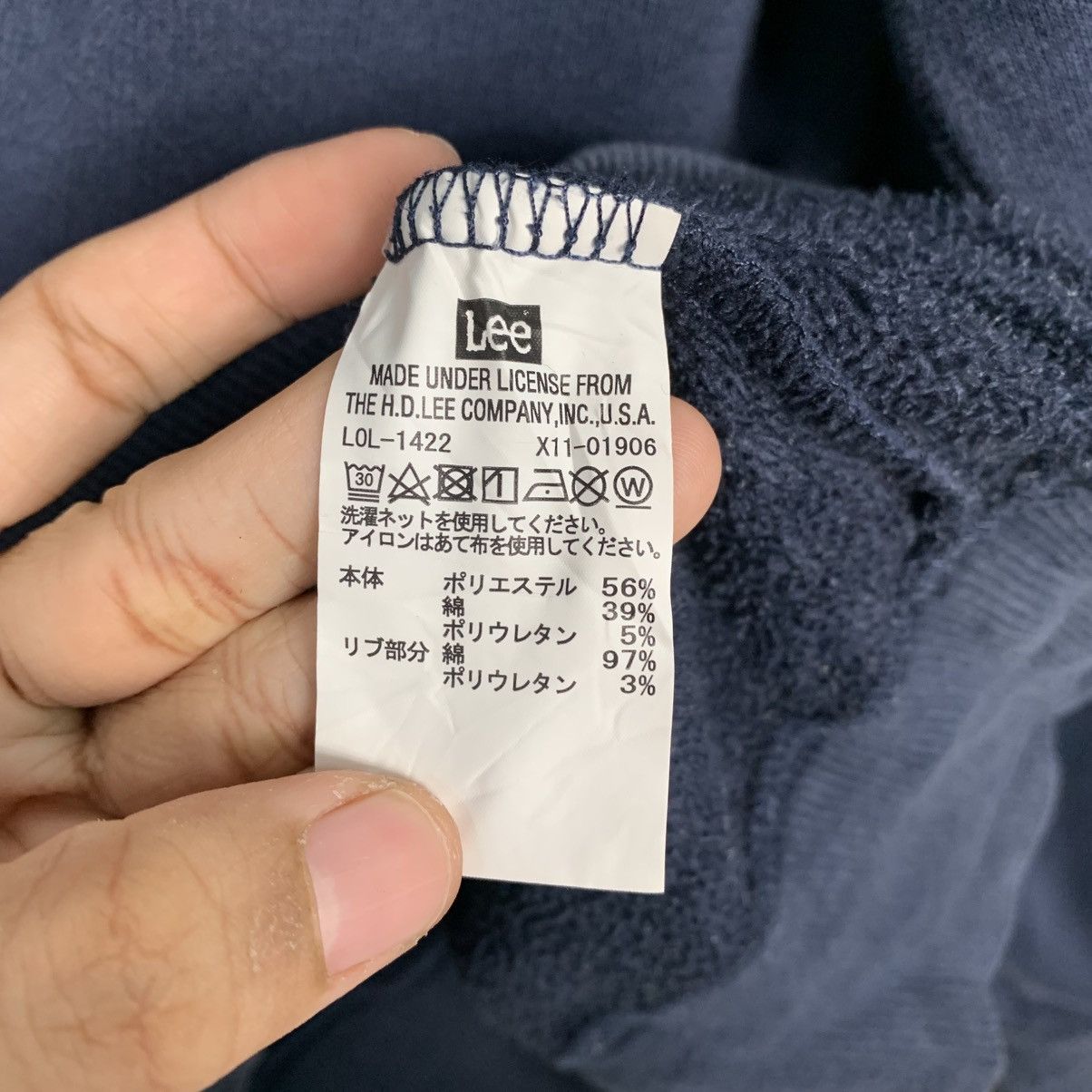 Lee Vintage Lee Box Logo Crewneck Sweatshirt Size US M / EU 48-50 / 2 - 12 Thumbnail