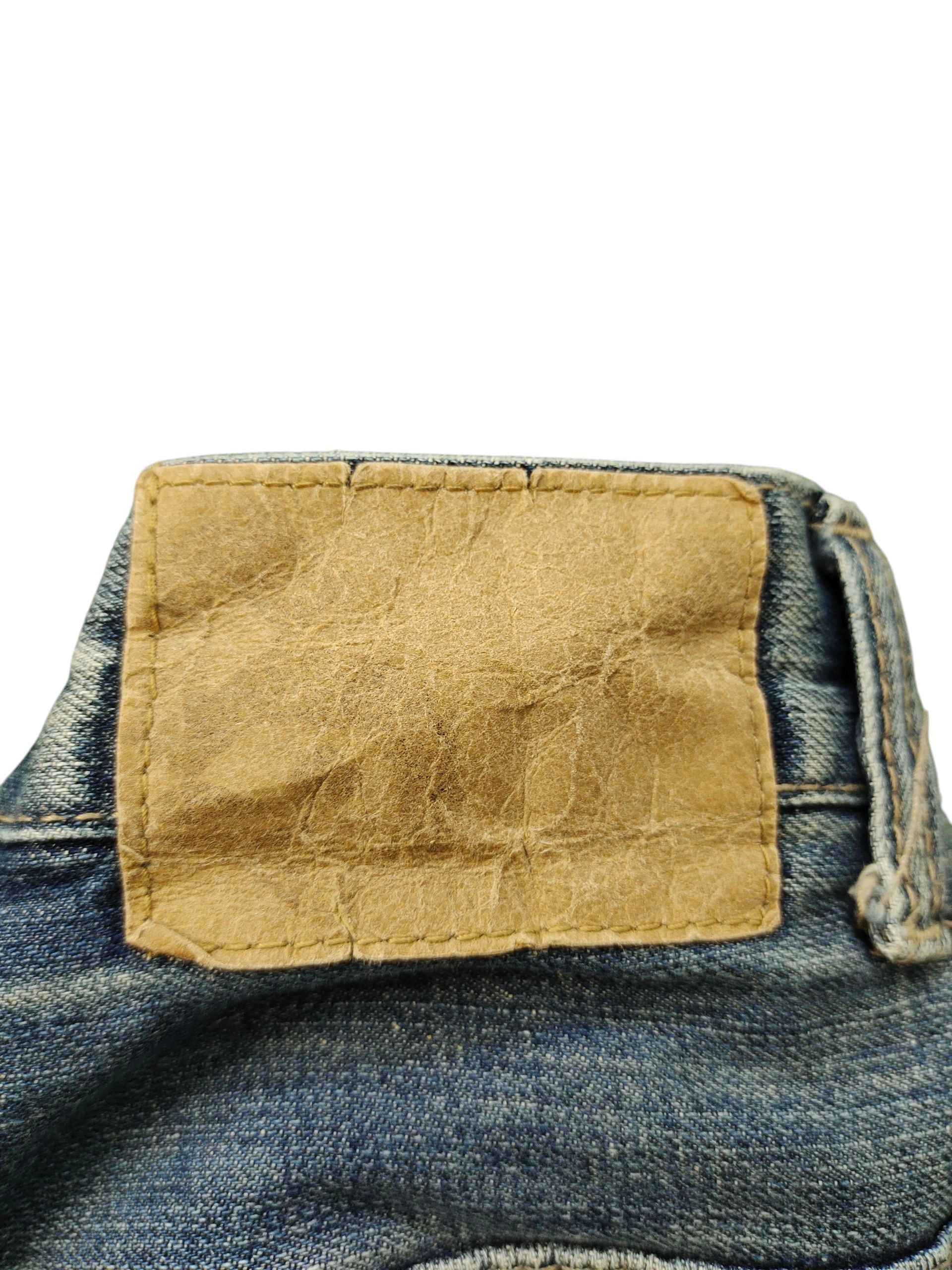 Kapital Vintage 90s Scanner Fundamental Clawmark Distres Denim Jeans Size US 32 / EU 48 - 11 Thumbnail