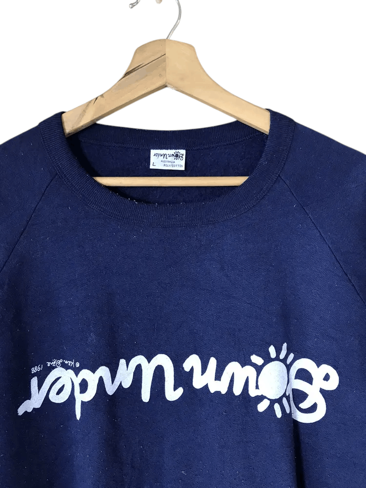 Vintage Vintage 80's Down Under Australia Sweatshirts Size US L / EU 52-54 / 3 - 3 Thumbnail
