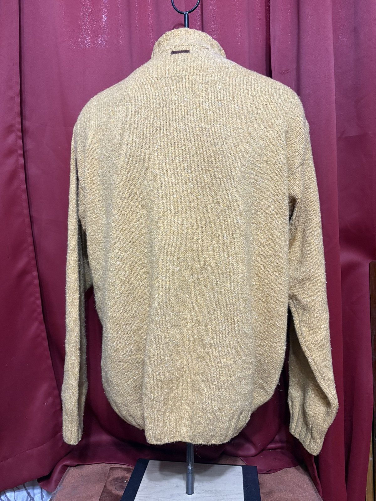 Marlboro Classics Vintage Marlboro Classics Henley Sweater 90’s Mustard Grail Size US XXL / EU 58 / 5 - 2 Thumbnail