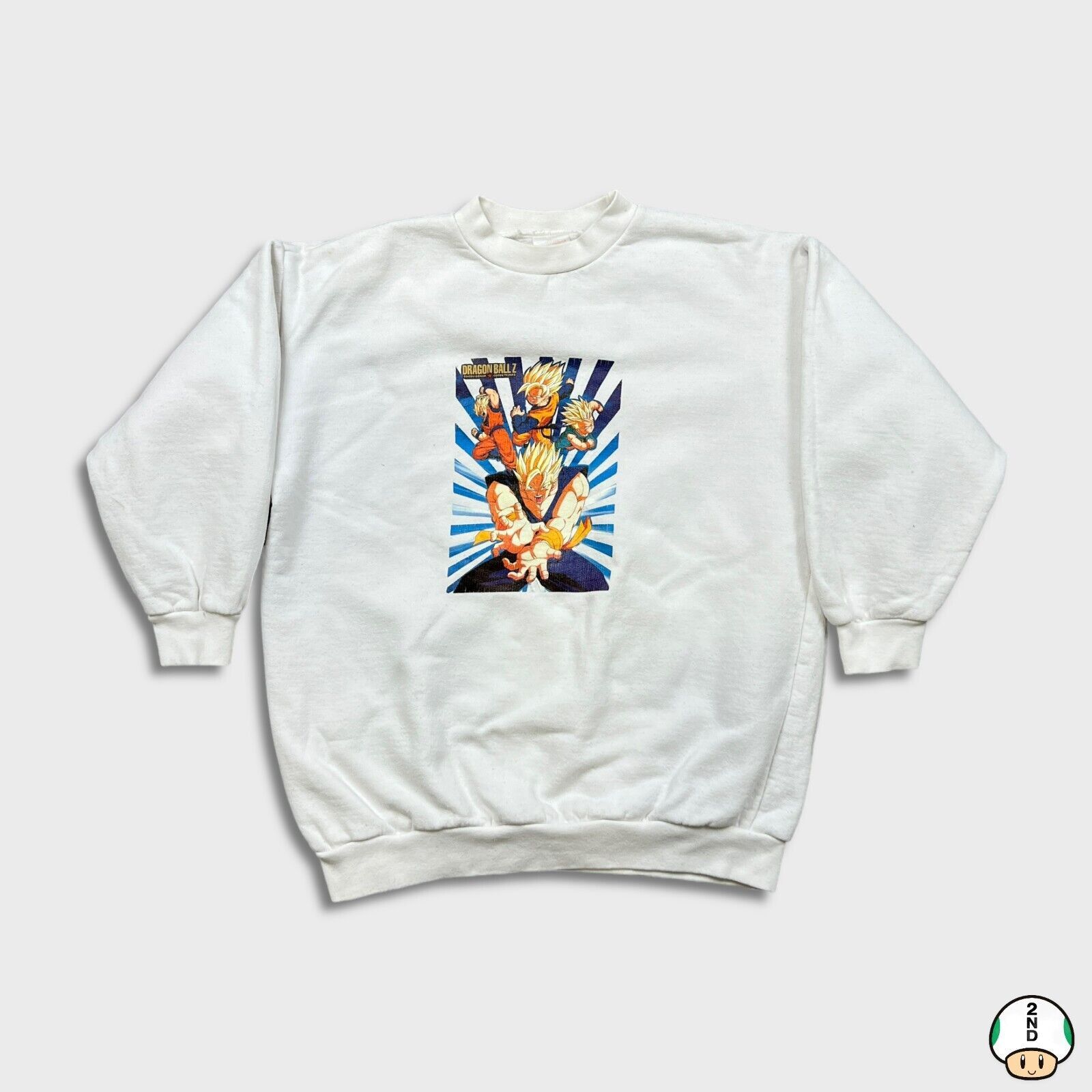 Anime × Japanese Brand × Vintage Vintage Dragon Ball Z Sweatshirt XS Anime Z Fighters 90s Size US XS / EU 42 / 0 - 1 Thumbnail
