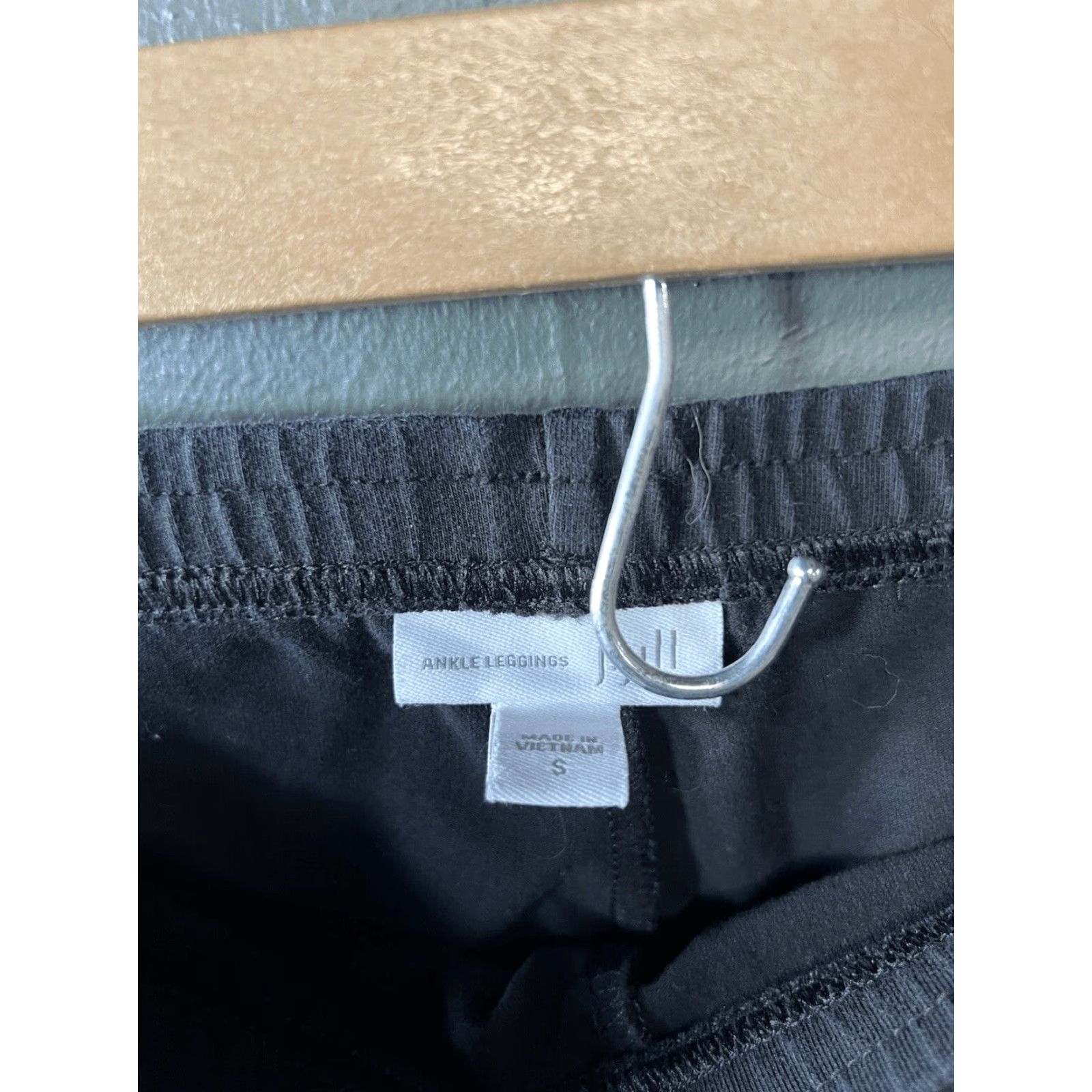 J. Jill J. Jill Leggings Womens Black Ankle Size S Pull On Circa 26in Inseam Vintage? Size 28" / US 6 / IT 42 - 3 Thumbnail