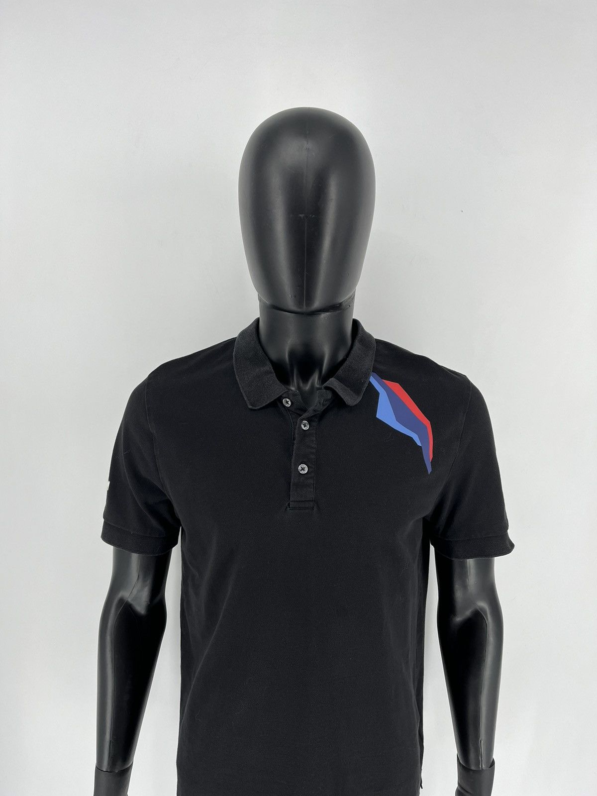 BMW BMW M Mortorsports Spellout Polo Shirt Racing Style Size US L / EU 52-54 / 3 - 5 Thumbnail