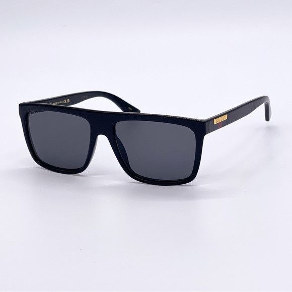 Gucci NEW GUCCI MEN BLACK SUNGLASSES GUCCI GG0748S 001 Size ONE SIZE - 3 Thumbnail