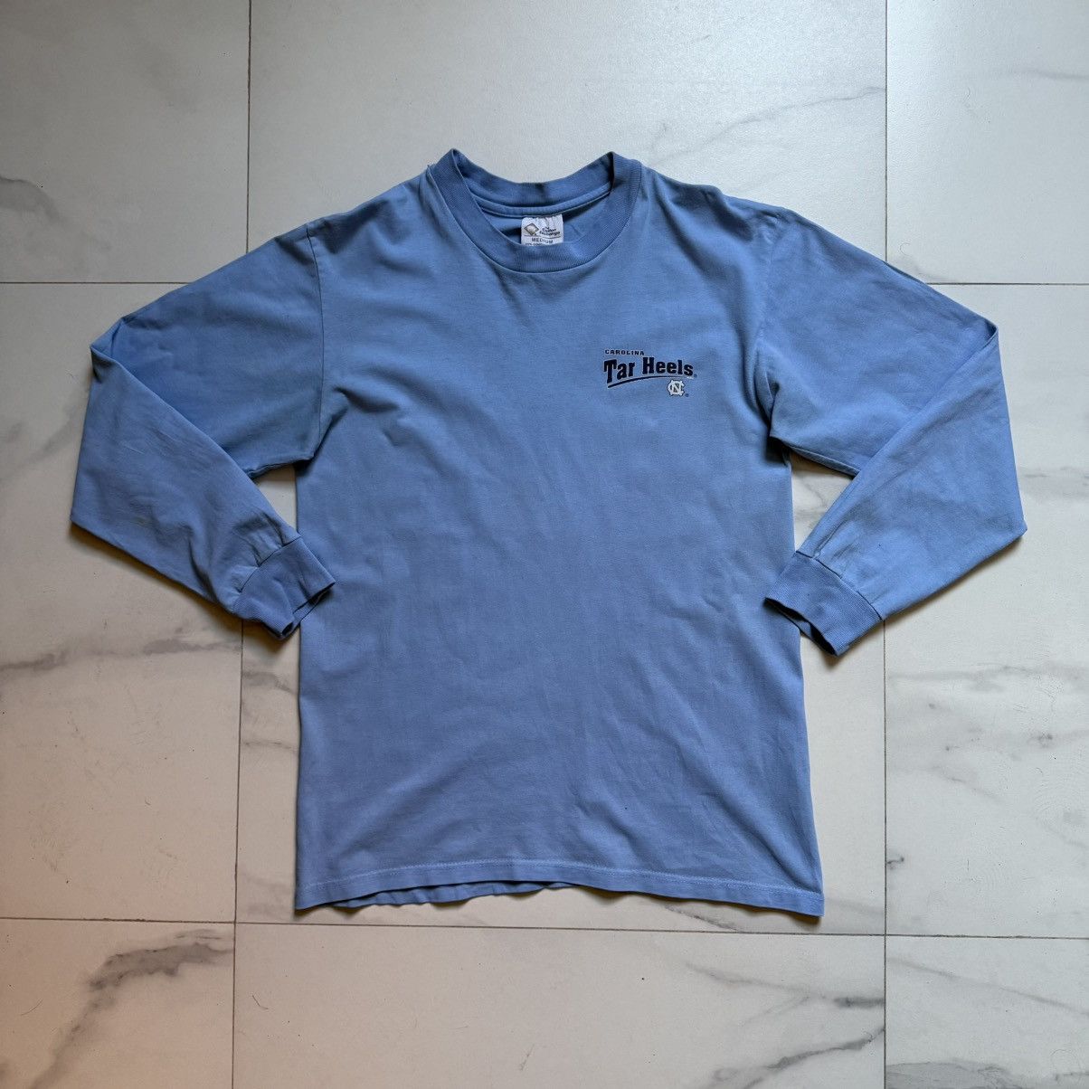 Vintage Vintage Carolina Tar Heels Distressed T-Shirt Size US M / EU 48-50 / 2 - 2 Thumbnail