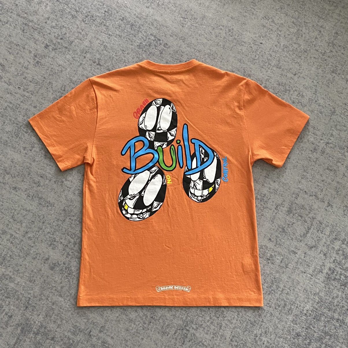 Chrome Hearts CHROME HEARTS Matty Boy Link Build T Shirt ORANGE Size US M / EU 48-50 / 2 - 4 Thumbnail