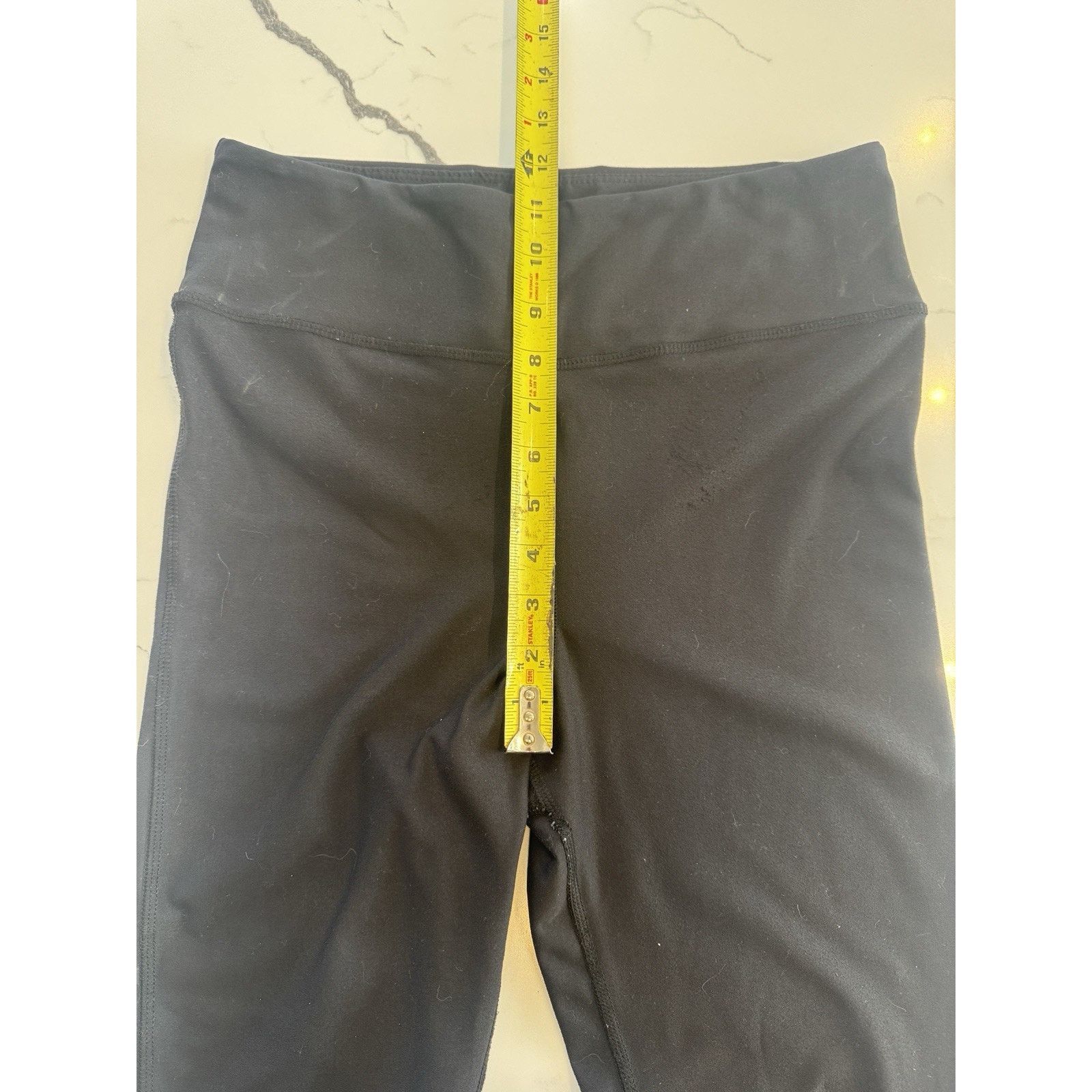 Other EVCR Black Capri Leggings Womens XL Mesh Calf Panels Pants Size 28" / US 6 / IT 42 - 5 Thumbnail
