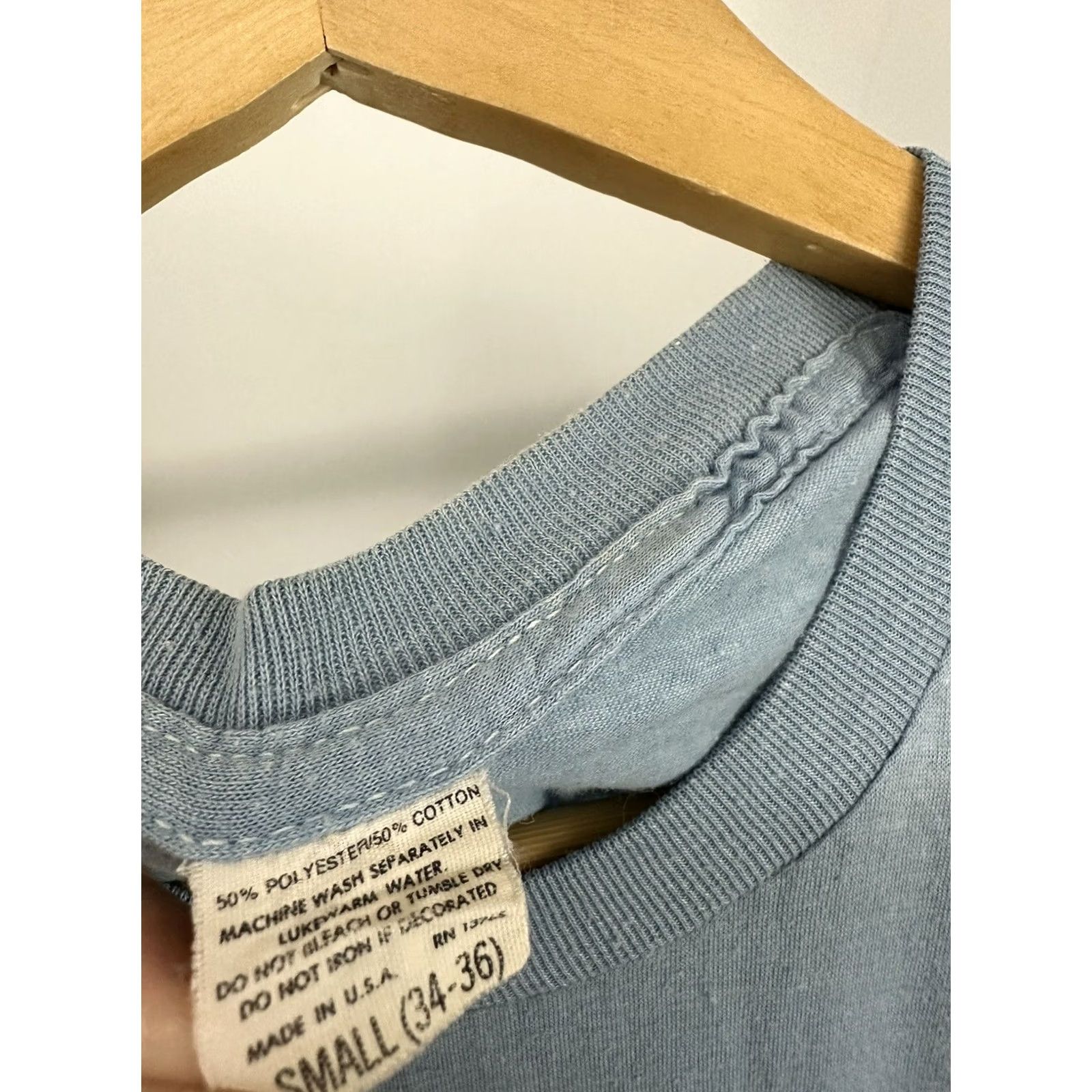 Vintage VINTAGE UNC Tar Heels North Carolina 1982 Michael Jordan NCAA Champs T-Shirt S Mens Size US S / EU 44-46 / 1 - 3 Thumbnail