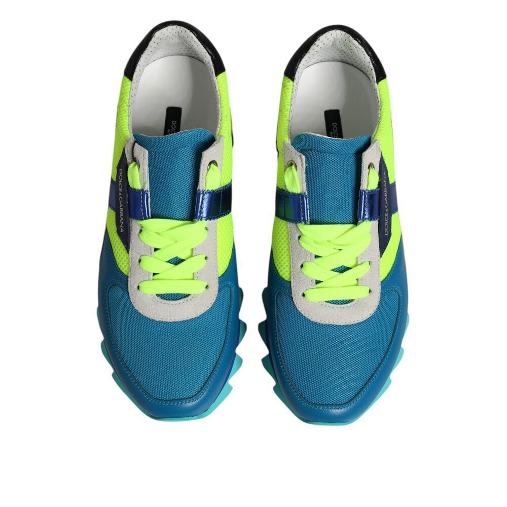 Dolce & Gabbana Dolce & Gabbana Multicolor Leather Low Top Men Sneakers Shoe Size US 6 / EU 39 - 3 Thumbnail