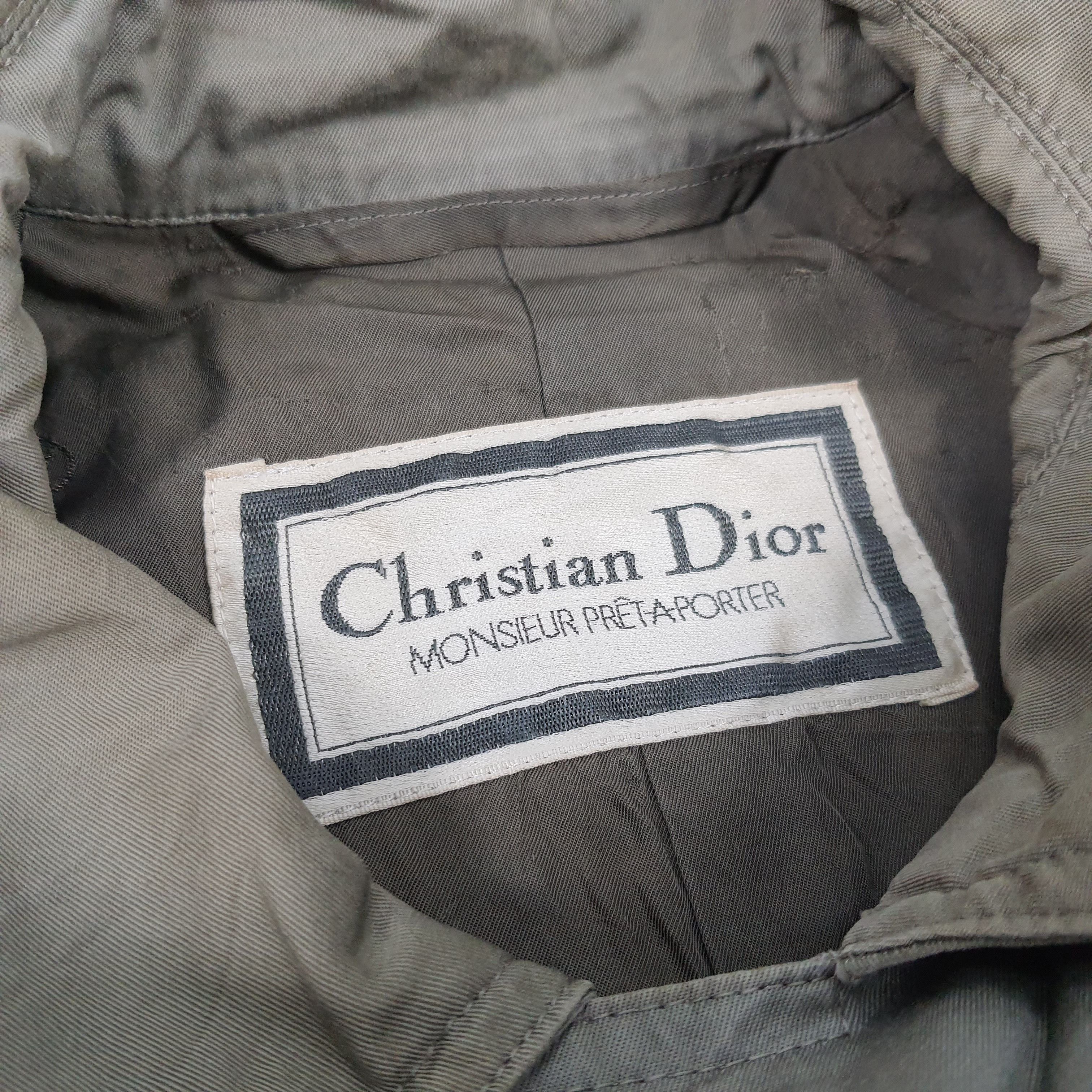 Christian Dior Monsieur Vintage Christian Dior Monsieur Trench Jacket Size US L / EU 52-54 / 3 - 5 Thumbnail