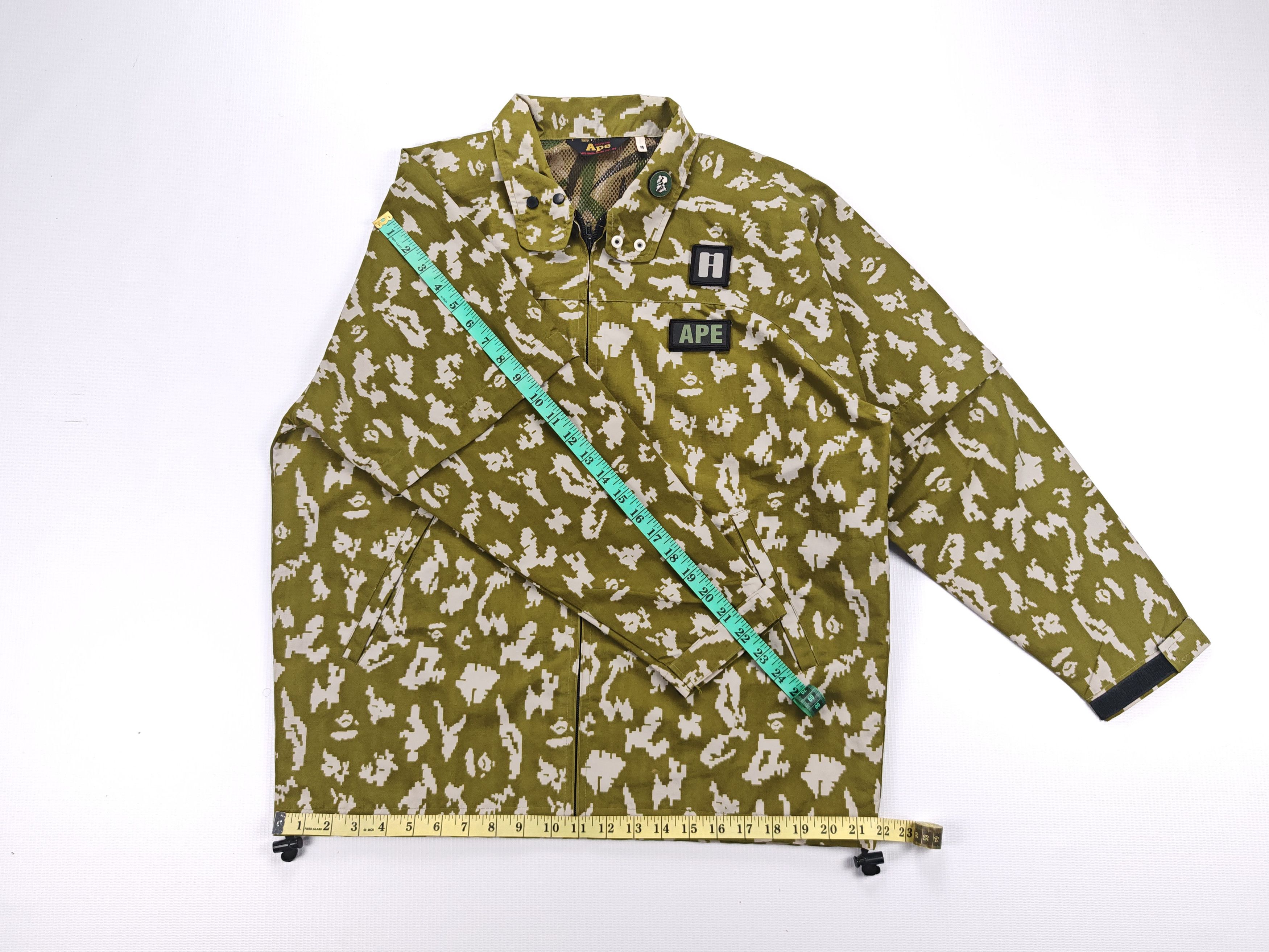 Bape × Vintage Vintage A BATHING APE BAPE Digital Camo Coach Jacket Size US M / EU 48-50 / 2 - 5 Thumbnail
