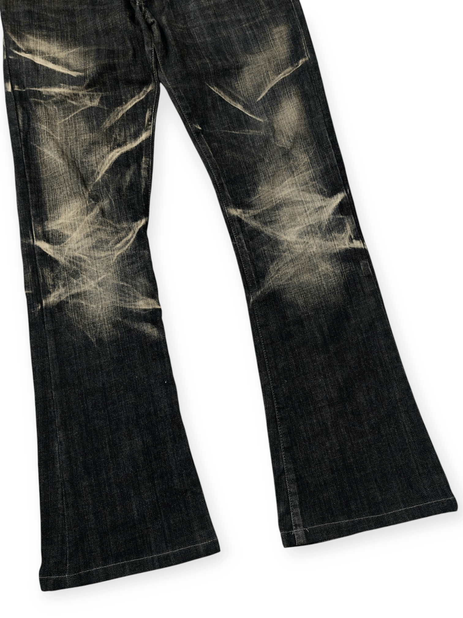 Tornado Mart 💥Tornado Mart Whiskers Super Flared Denim Size US 33 - 7 Thumbnail