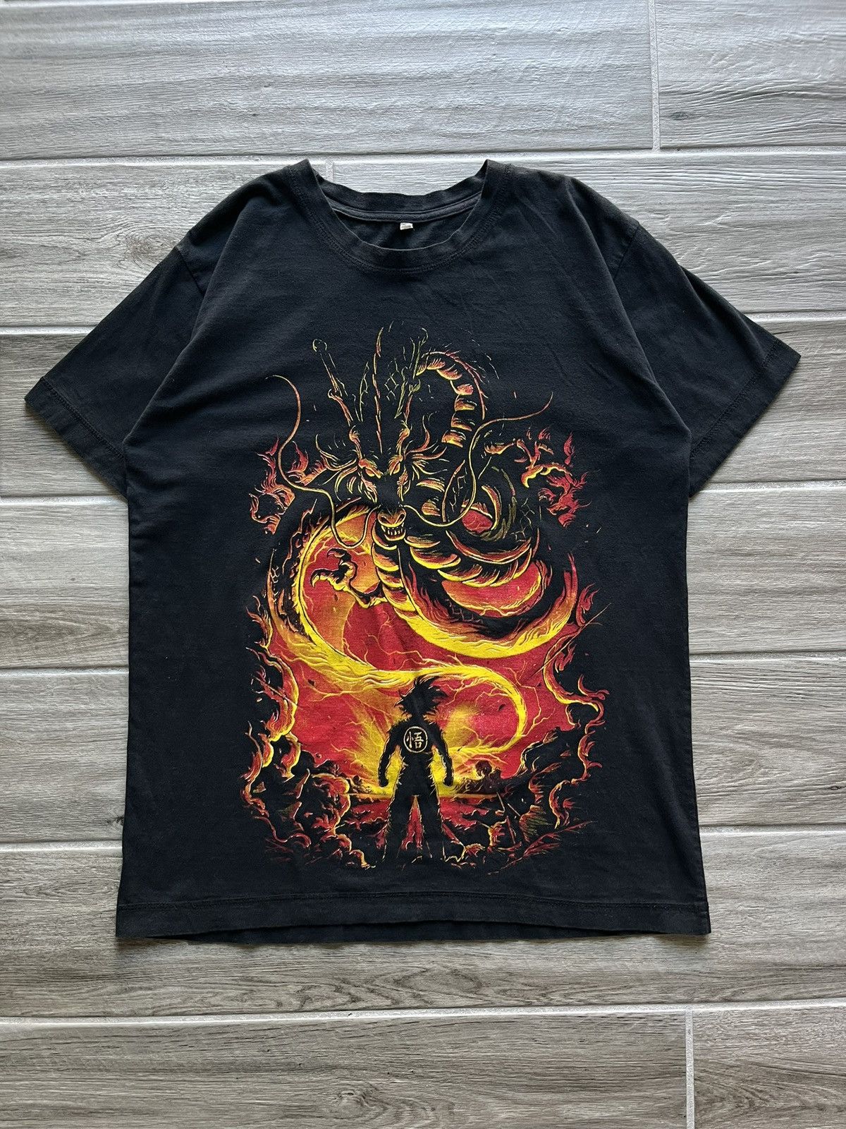 Anime Rare Vintage Y2K Dragon Ball Z Goku T-Shirt Sz L Gently Used Size US L / EU 52-54 / 3 - 1 Thumbnail