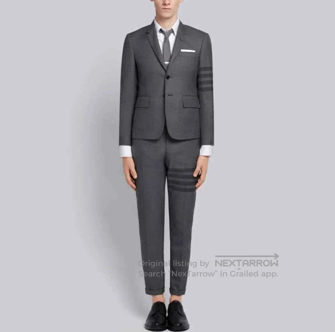 Thom Browne Thom Browne Men's Striped Ribbon Suit. Size US M / EU 48-50 / 2 - 6 Thumbnail