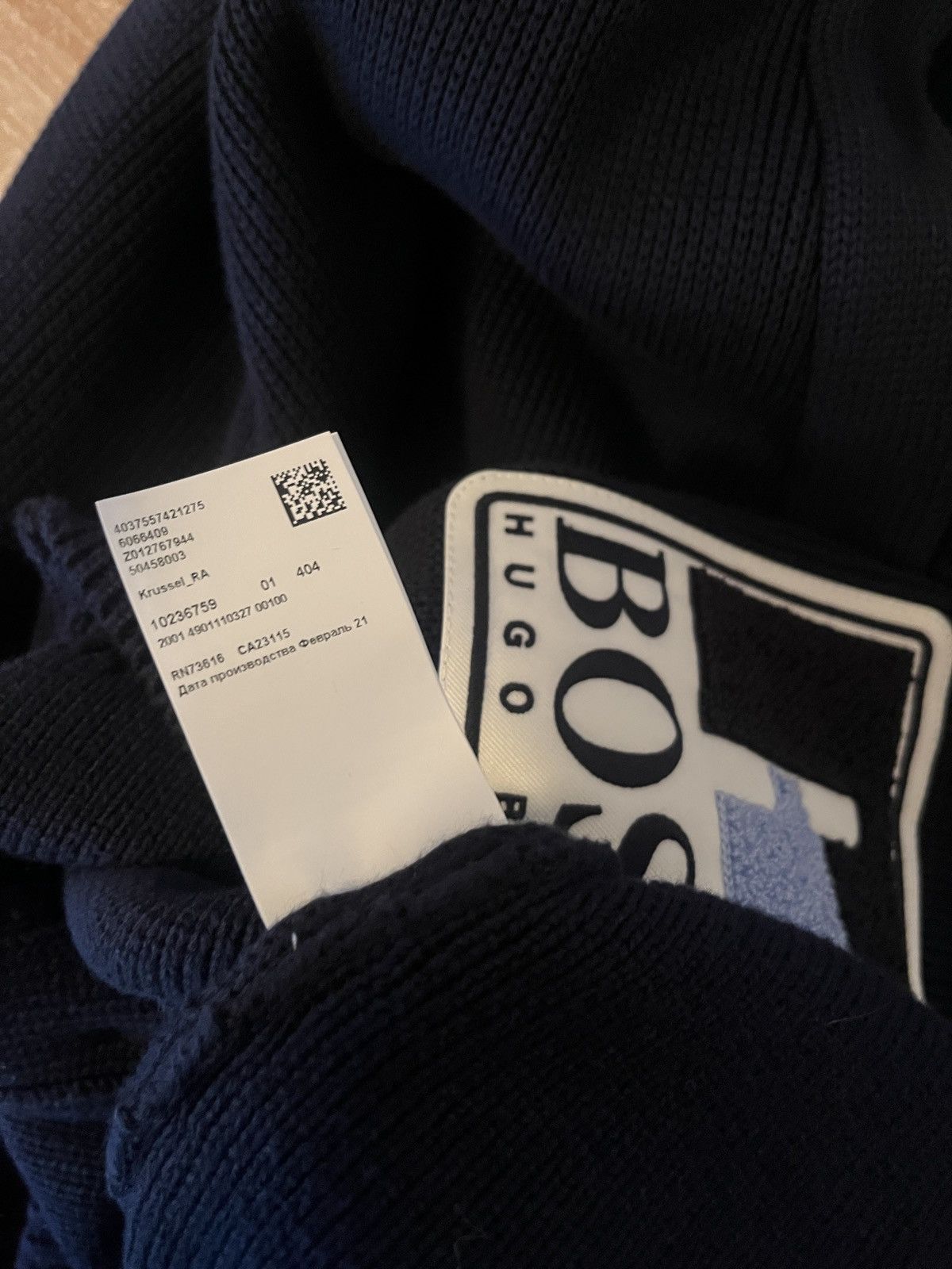 Other NWT Hugo Boss X Russell Athletic Varsity Cardigan One Size Size US L / EU 52-54 / 3 - 6 Thumbnail