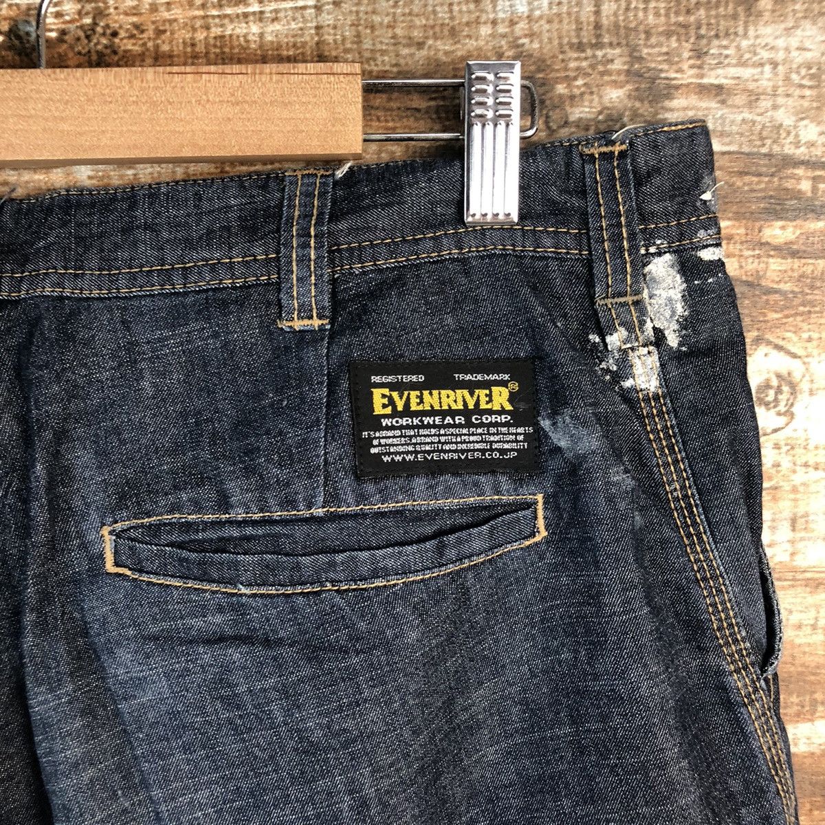 Japanese Brand DL Even River Blue Cargo Multipocket Pants #C618 Size US 34 / EU 50 - 19 Thumbnail
