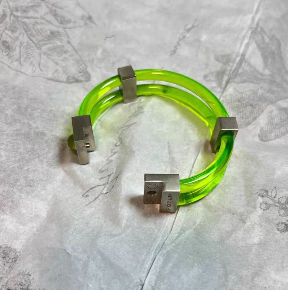 Fotus Fotus Fluorescent green Bracelet. Size ONE SIZE - 5 Thumbnail