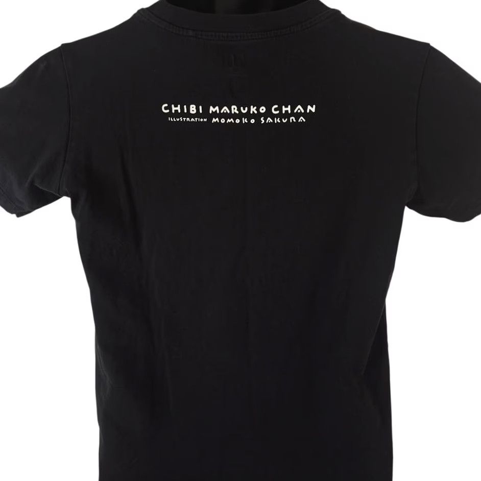 Uniqlo Chibi Maruko Chan T Shirt Womens XS Black Crop Top Japanese Manga Series Uniqlo Crop Top Womens XS Black Chibi Maruko Chan Shirt Size XS / US 0-2 / IT 36-38 - 4 Thumbnail