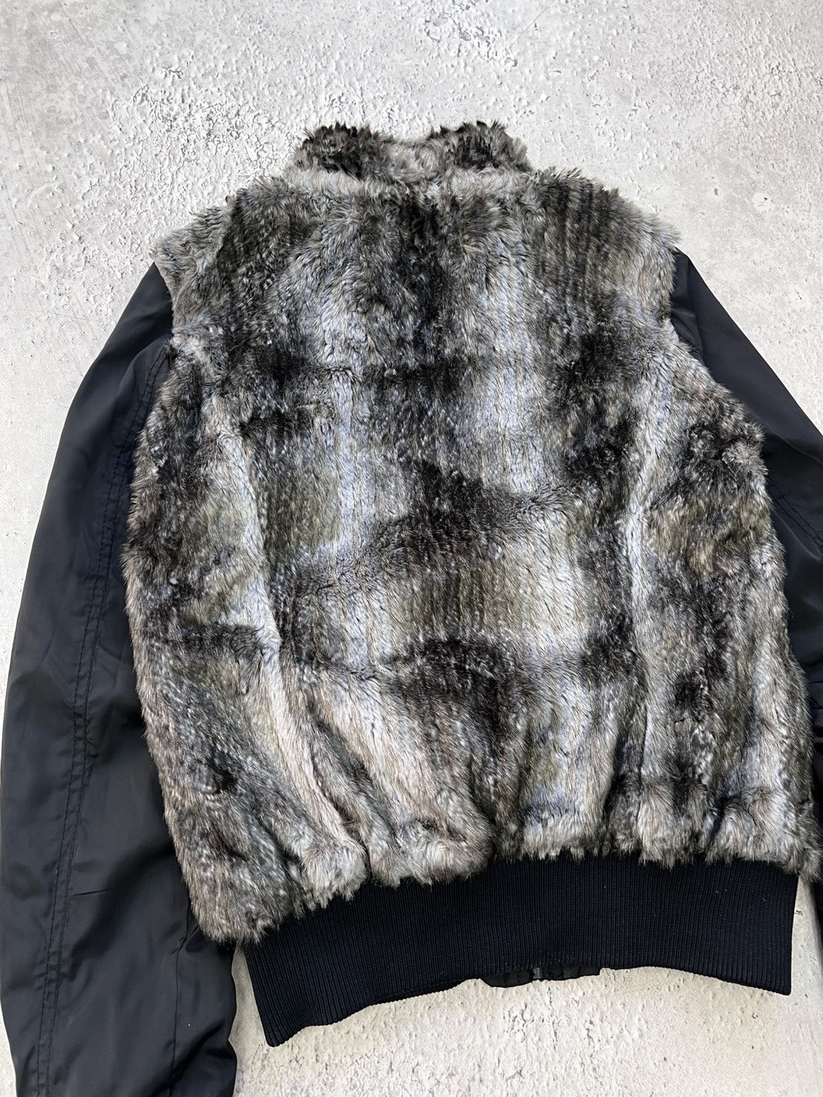 If Six Was Nine × Le Grande Bleu (L.G.B.) × Vintage HOOD COAT Vintage 70s Golden Fleece Bomber Military Jacket Size M / US 6-8 / IT 42-44 - 11 Thumbnail