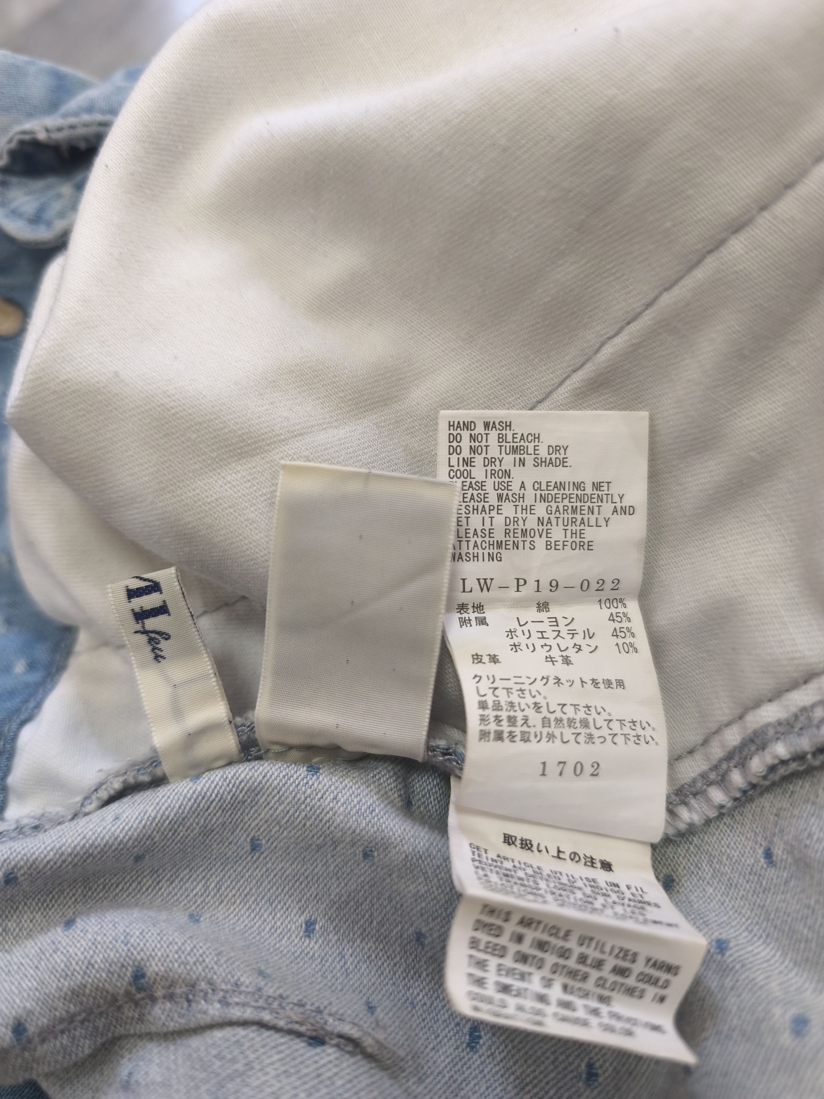 Yohji Yamamoto Limi Feu Wide Polka Denim Pants - Yohji Yamamoto Size 28" / US 6 / IT 42 - 9 Thumbnail