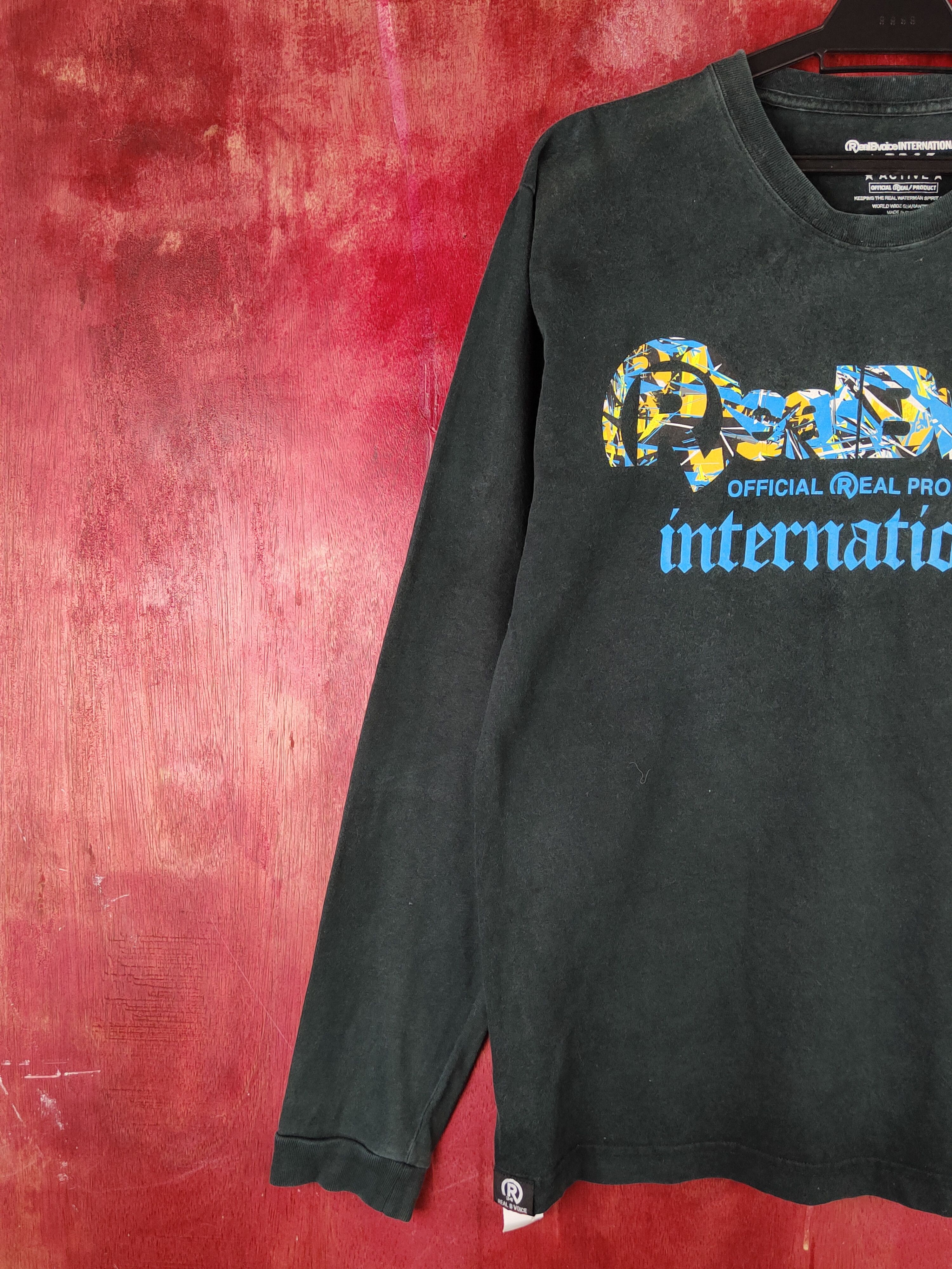 Japanese Brand RealBVoice Black Long Sleeve T-Shirts #S2255 Size US M / EU 48-50 / 2 - 4 Thumbnail