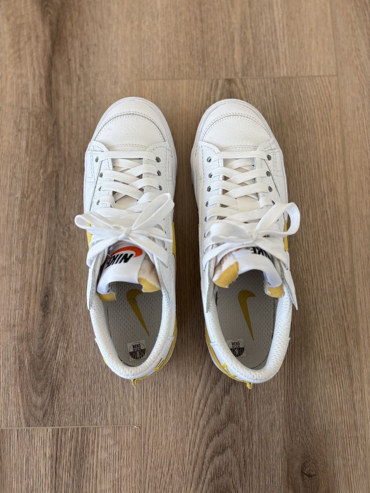 Nike Nike Blazer Jumbo White Yellow Size US 9 / EU 42 - 5 Thumbnail