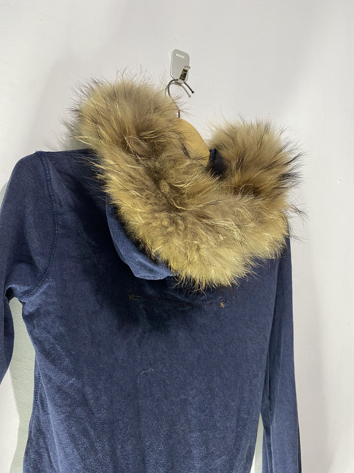 If Six Was Nine × Japanese Brand × Le Grande Bleu (L.G.B.) Japanese shane jeans faux fur hoodie Size US S / EU 44-46 / 1 - 5 Thumbnail