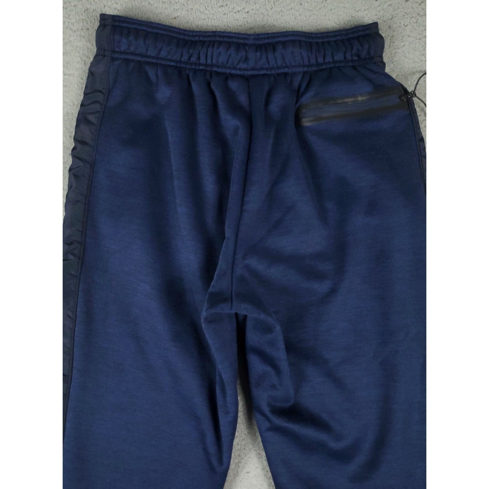 Reebok Reebok Pants Mens Size Medium Blue Tech Fleece Track Running Joggers Sweatpants Regular Fit Size US 31 - 7 Thumbnail