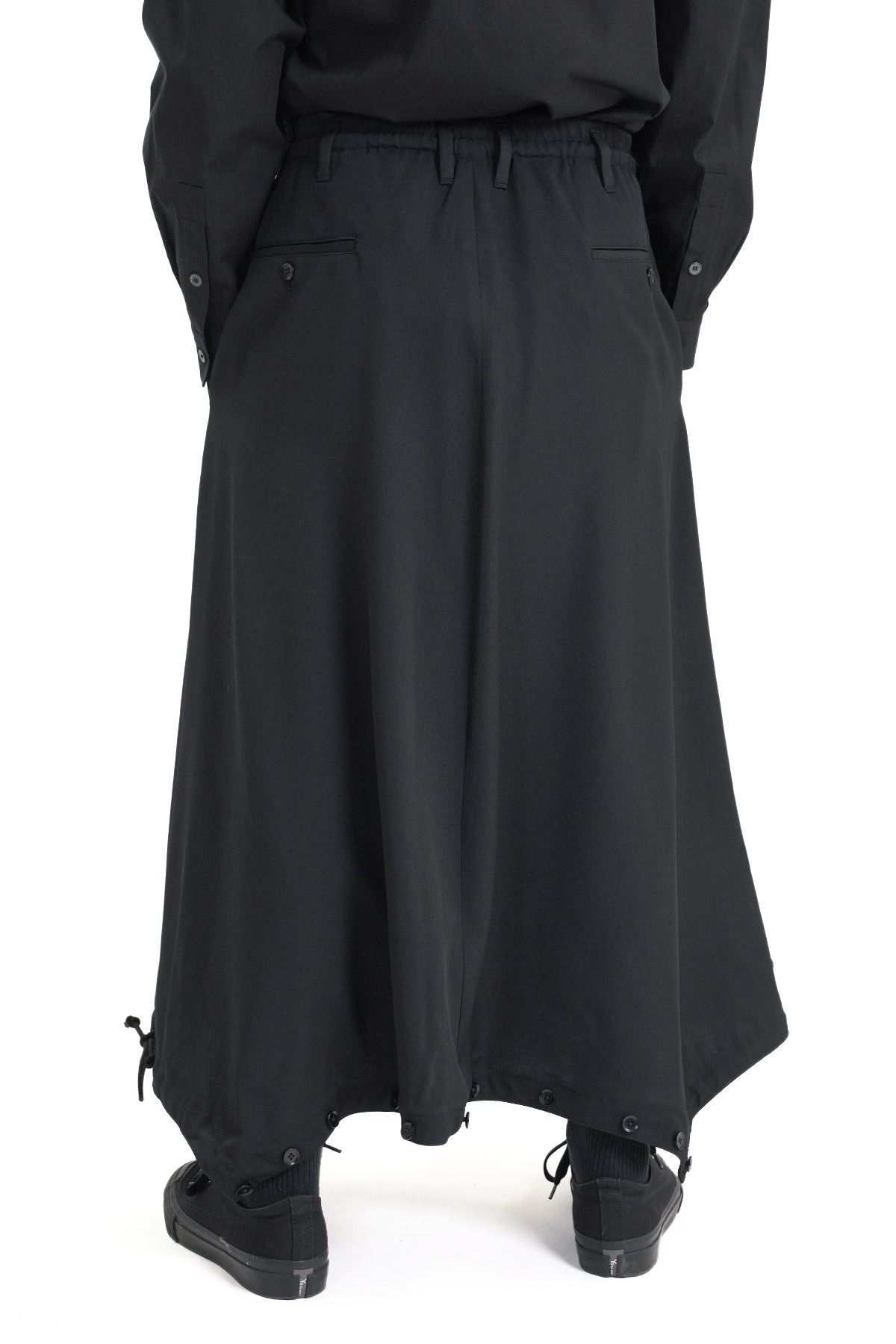 Yohji Yamamoto Yohji Yamamoto Pour Homme WGabardine Sarouel Skirt Wide Pant Size US 32 / EU 48 - 9 Thumbnail