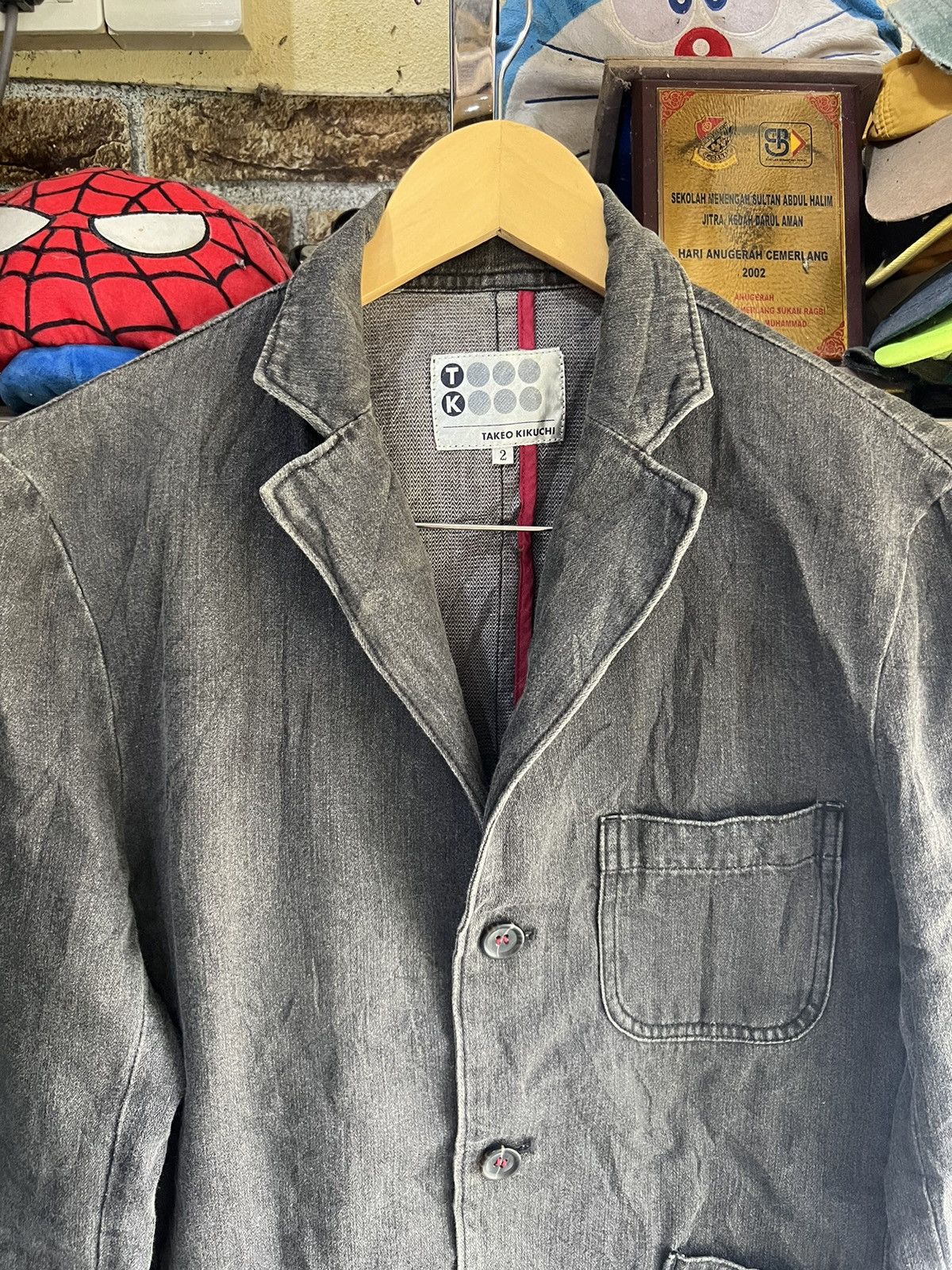 Takeo Kikuchi 🔥Vintage Takeo Kikuchi Chore Jacket/Casual Blazer Size US M / EU 48-50 / 2 - 4 Thumbnail