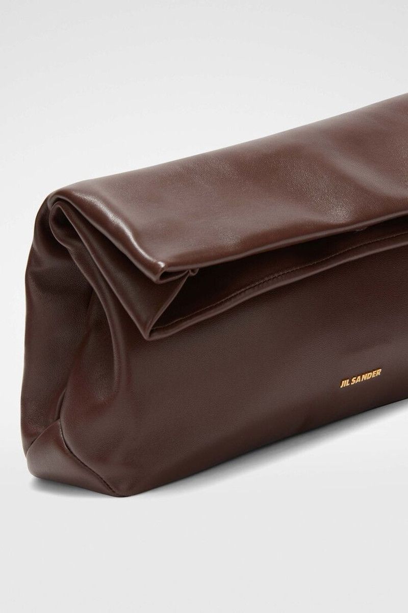 Jil Sander o1loc1c0426 Size:OS/Clutch Bag in Dark Brown Size ONE SIZE - 3 Thumbnail