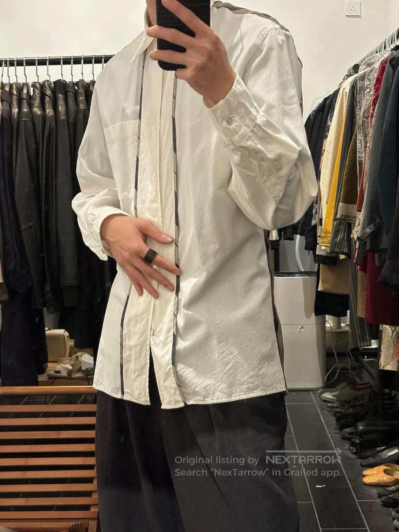 Jean Paul Gaultier Jean Paul Gaultier Color Blocked Shirt. Size US L / EU 52-54 / 3 - 1 Thumbnail