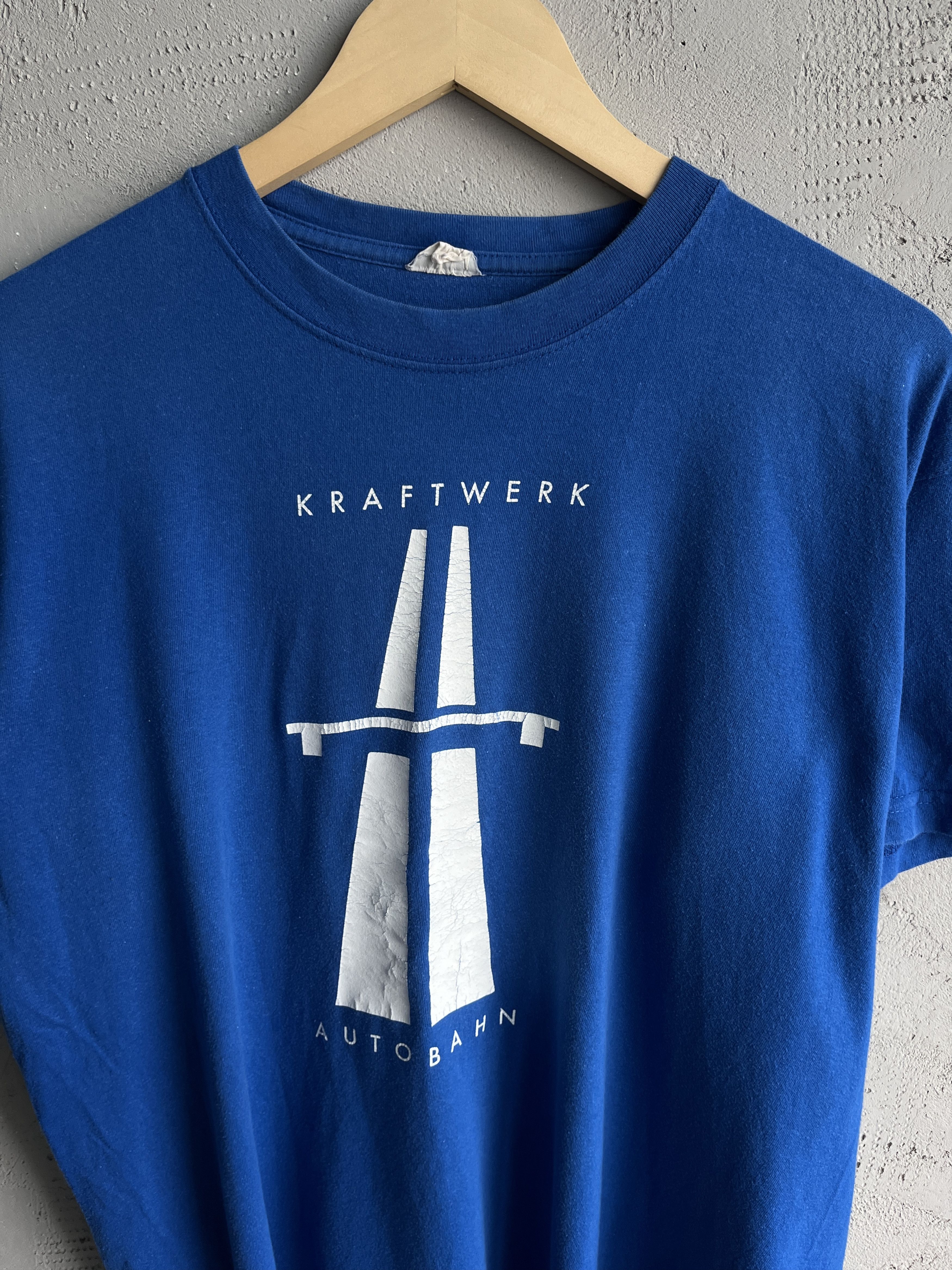 Band Tees × Vintage Vintage 90s Kraftwerk Autobahn Techno Aphex Twin T Shirt Size US L / EU 52-54 / 3 - 2 Thumbnail