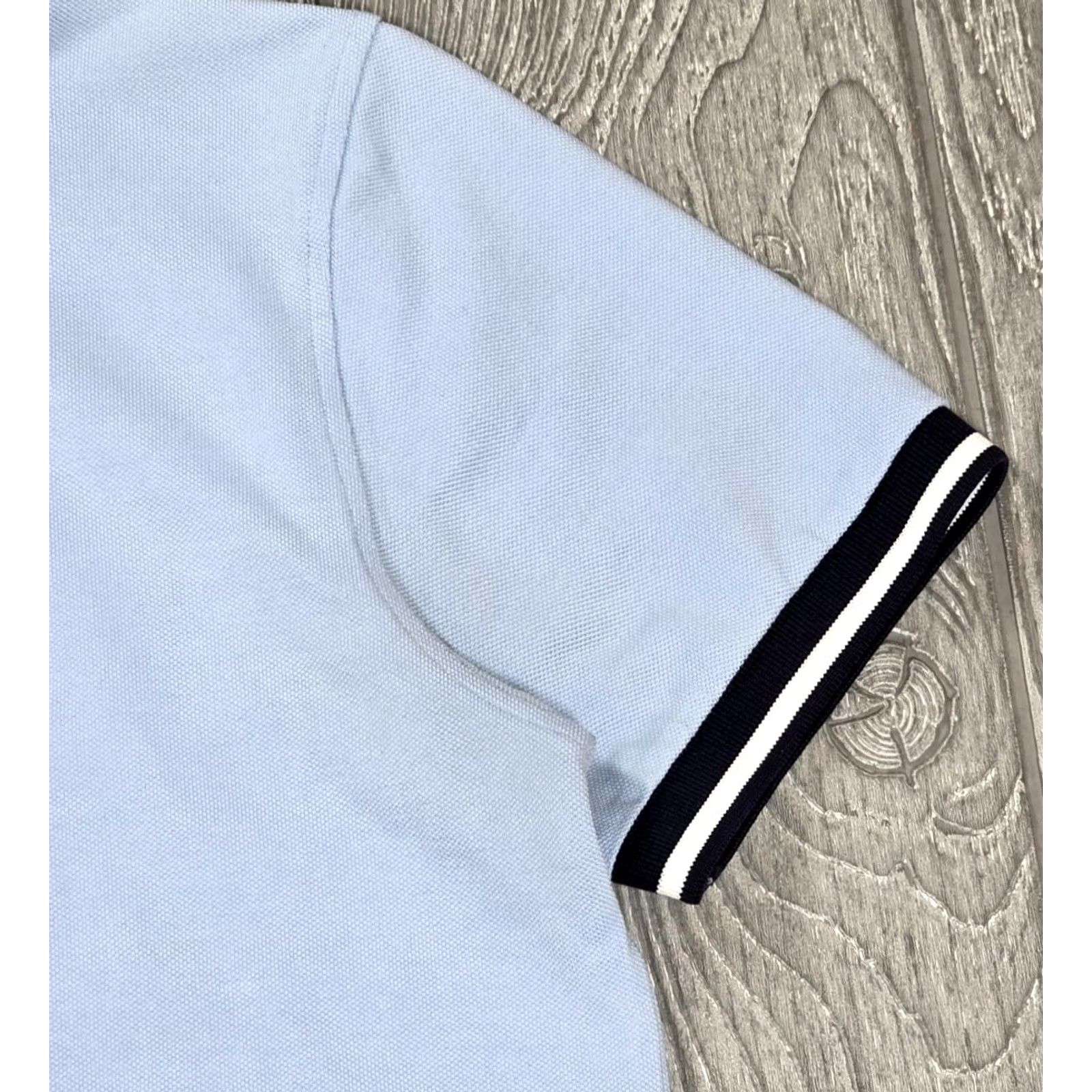 Brooks Brothers Brooks Brothers Polo Short Sleeve Blue Mens L Performance Slim Golden Fleece Polo Size US L / EU 52-54 / 3 - 4 Thumbnail