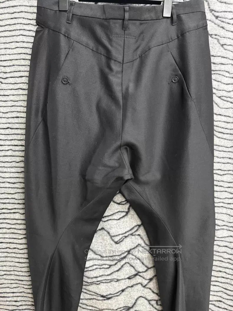 Julius Julius size L Silk and Wool Blended Deconstructed Trousers Size US 27 - 6 Thumbnail