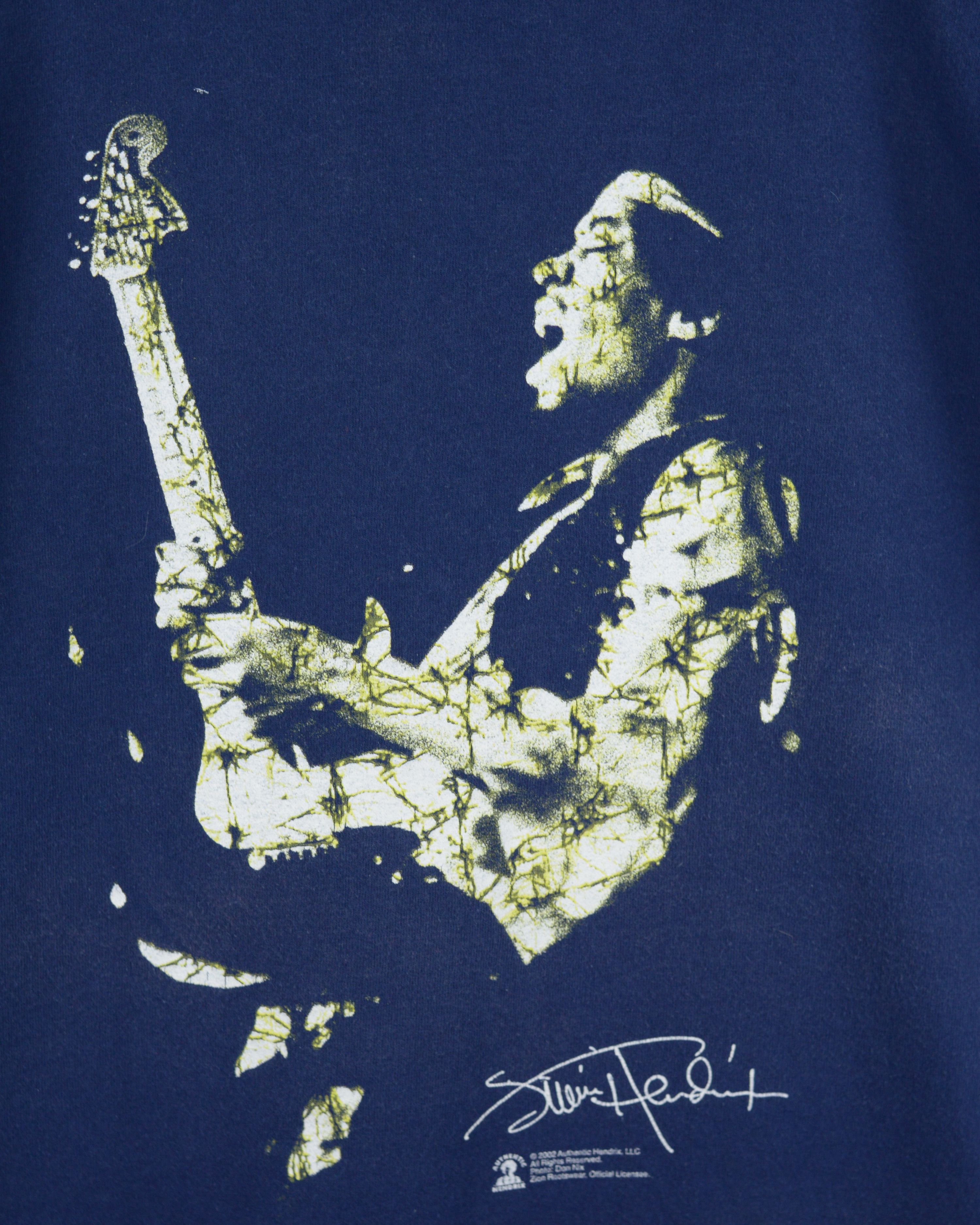 Vintage Vintage Jimmy Hendrix 2002 Zion Rootswear t shirt Size US L / EU 52-54 / 3 - 3 Thumbnail
