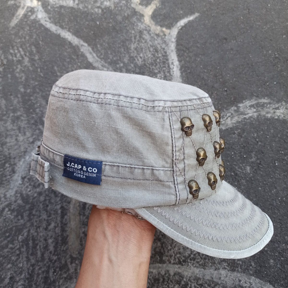 Unsound Rags SICK.. skull iron cadet hat Size ONE SIZE - 9 Thumbnail