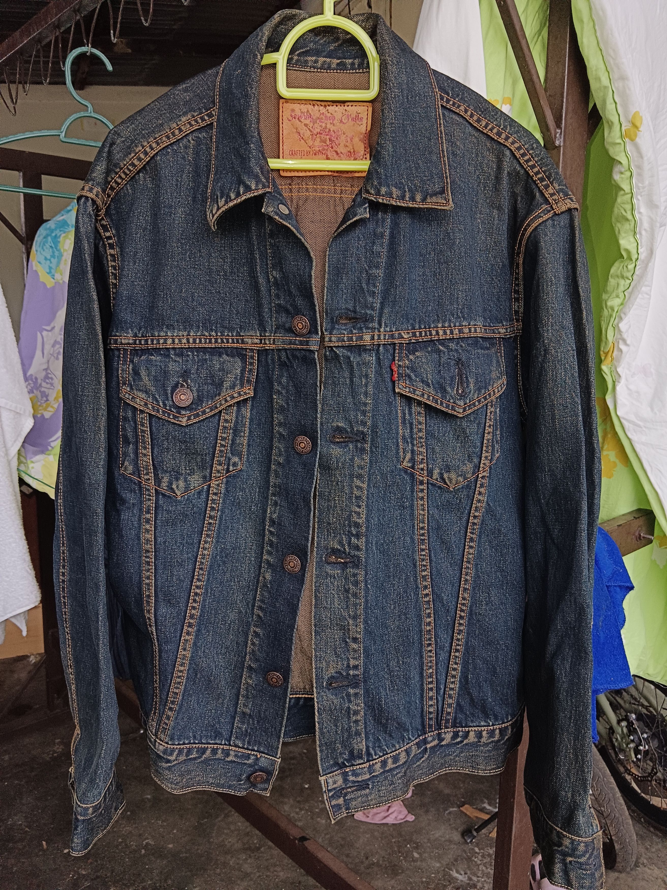 Johnbull × Vintage John bull lot 702 vintage denime jeans jacket S sewing chop Size US S / EU 44-46 / 1 - 1 Thumbnail