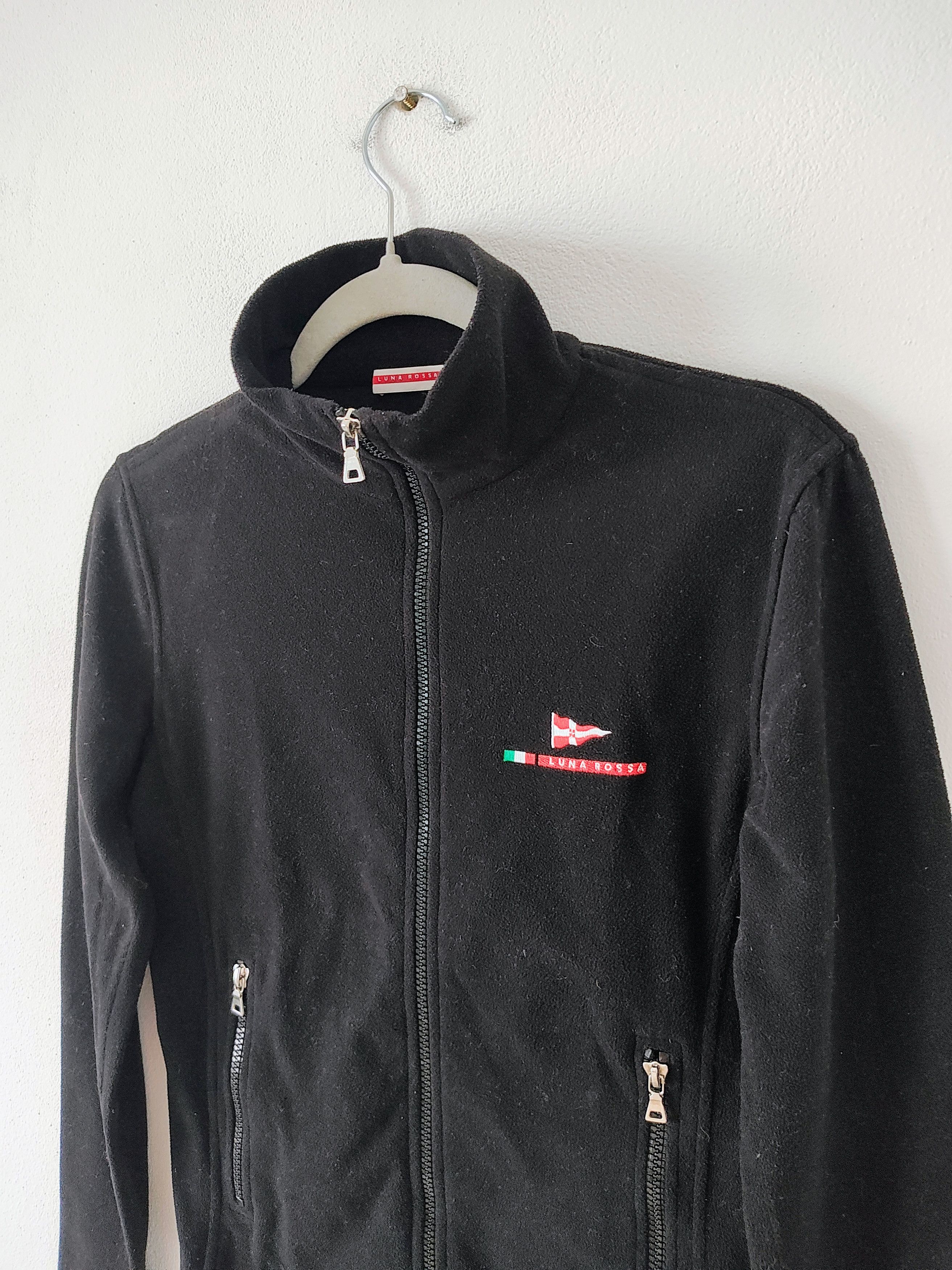 Prada LUNA ROSSA BLACK FLEECE ZIP UP Size M / US 6-8 / IT 42-44 - 2 Thumbnail